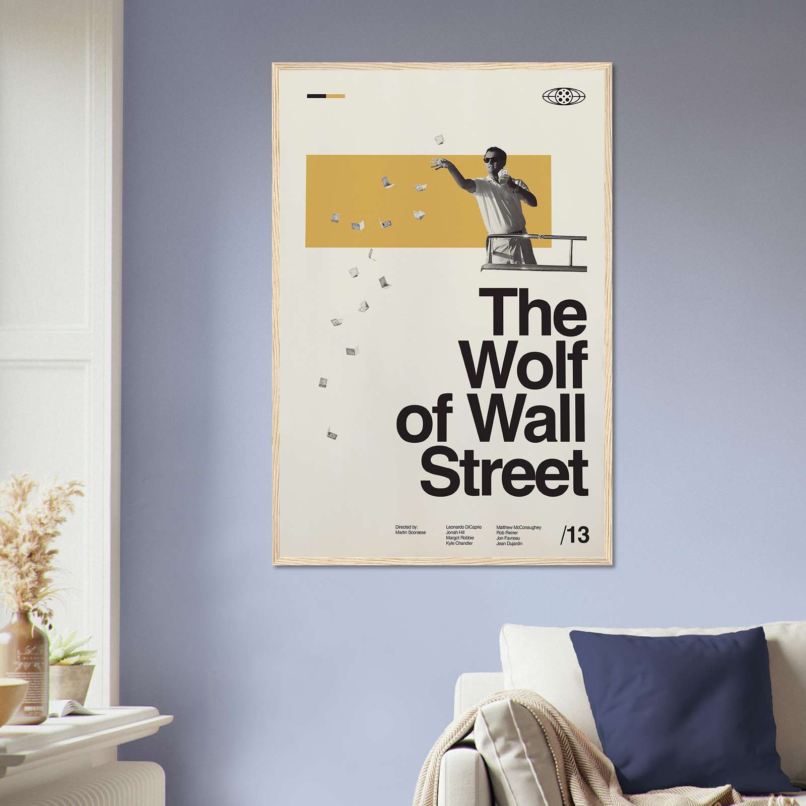 The Wolf Of Wall Street Movie Poster The Wolf Of Wall Street Leonardo 