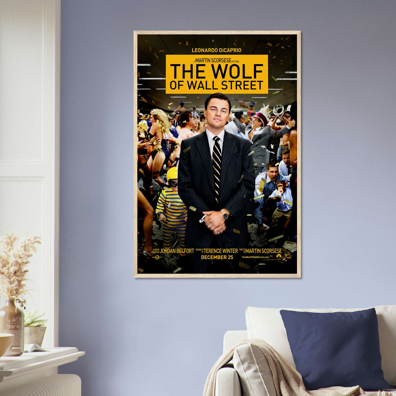 The Wolf Of Wall Street Movie Poster Vintage Movie Poster Tv Series 