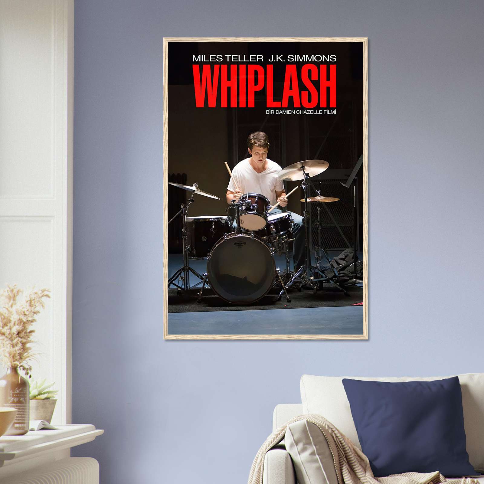 Whiplash Movie Poster, Whiplash Film Poster, Classic Movie Poster, Full