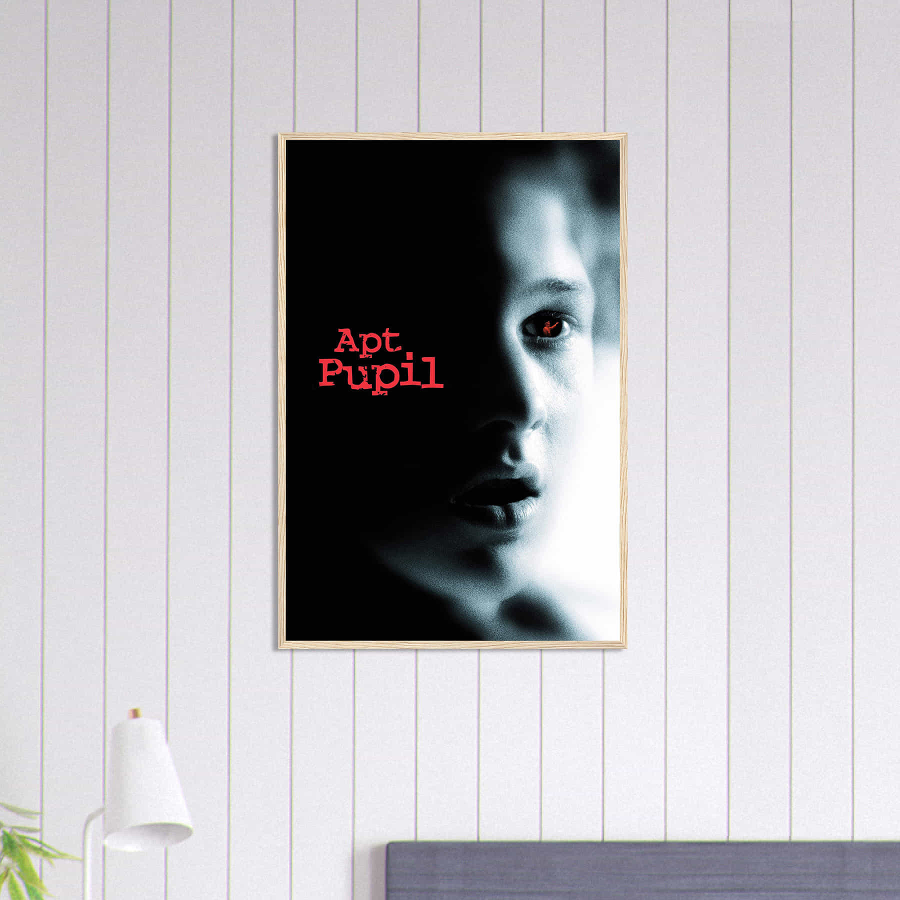 Apt Pupil (1998) Movie Poster, Apt Pupil Vintage Movie Poster, Classic