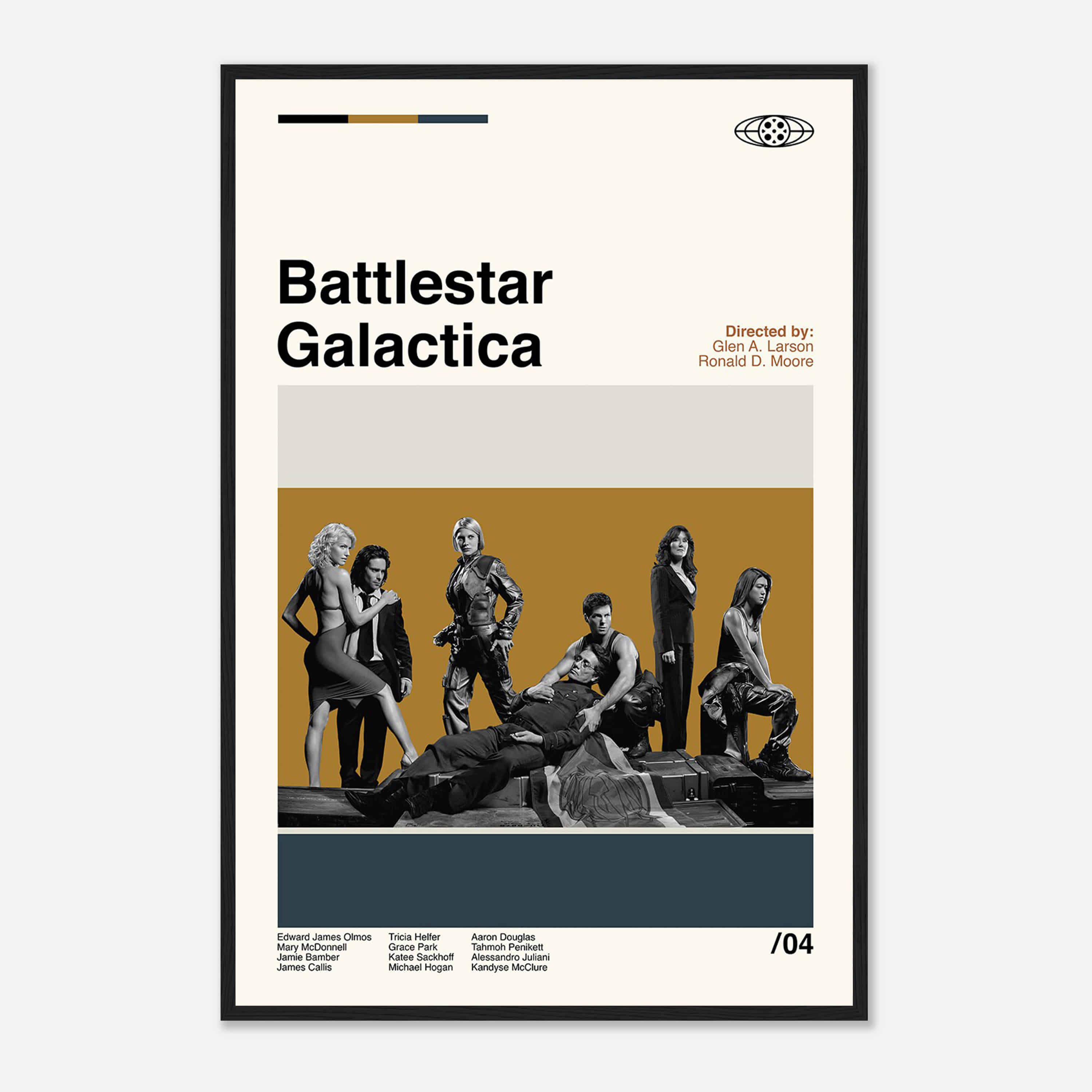 T-shirt Homme Battlestar Galactica Vert - Tailles S à 5XL - 100% Coton - Neuf Avec Étiquettes