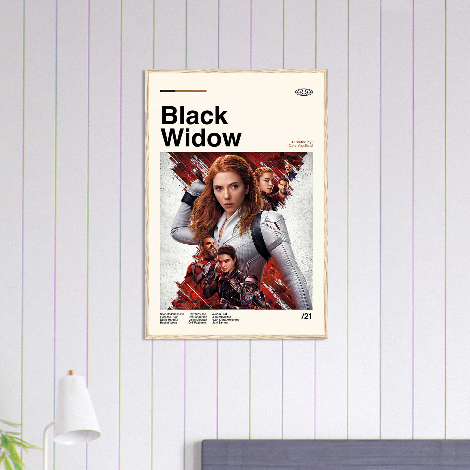 Black Widow Movie Poster – 11x17 – Scarlett Johansson – Thick Paper, Borderless