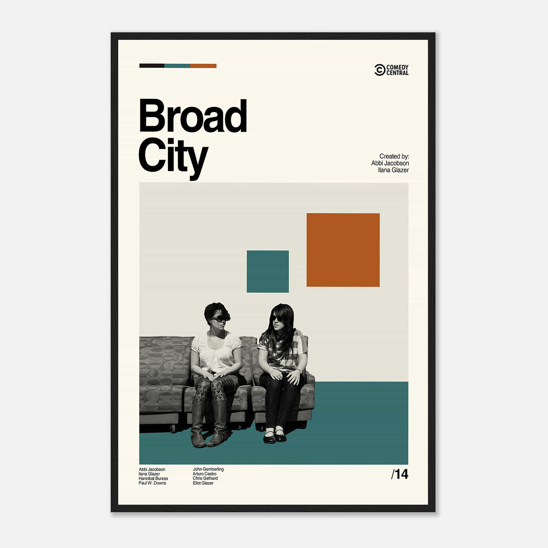 Broad City Poster Broad City Movie Abbi Jacobson Citiesbox