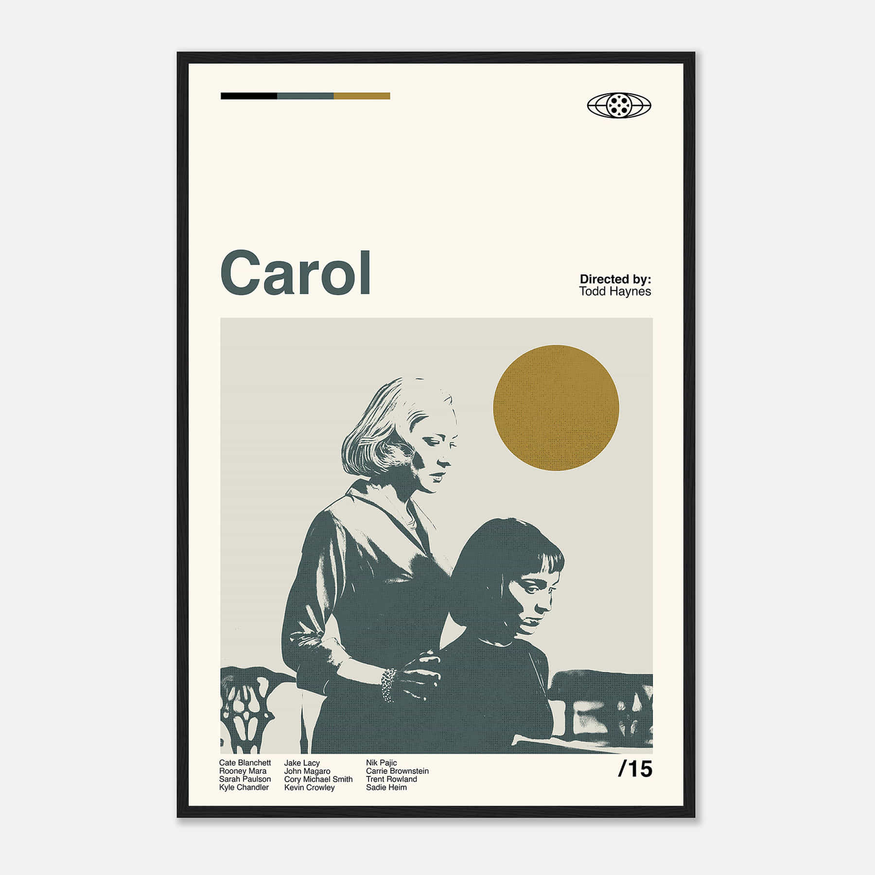 Carol Movie Poster Carol Print Minimalist Poster Citiesbox