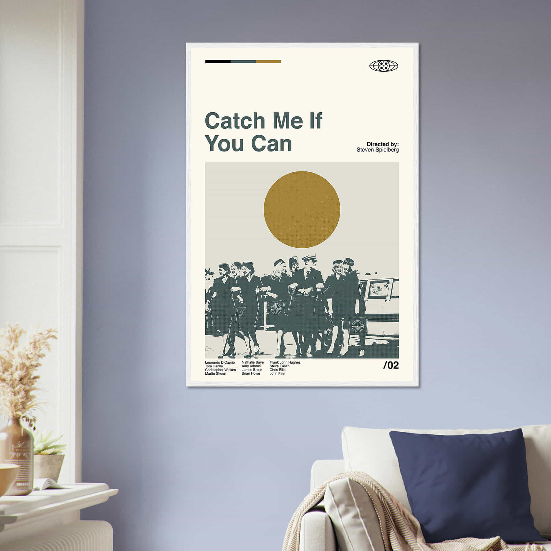 Catch me if you can movie poster catch me if you can print modern