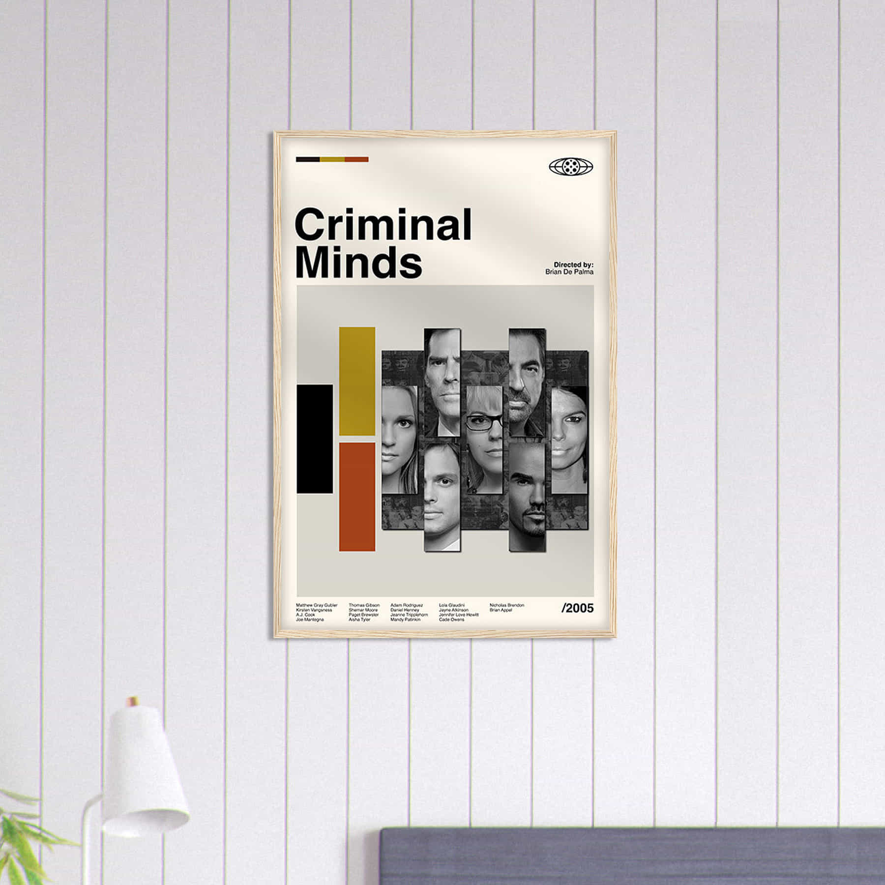 Criminal Minds Poster, Retro Movie Poster, Retro Poster - Citiesbox