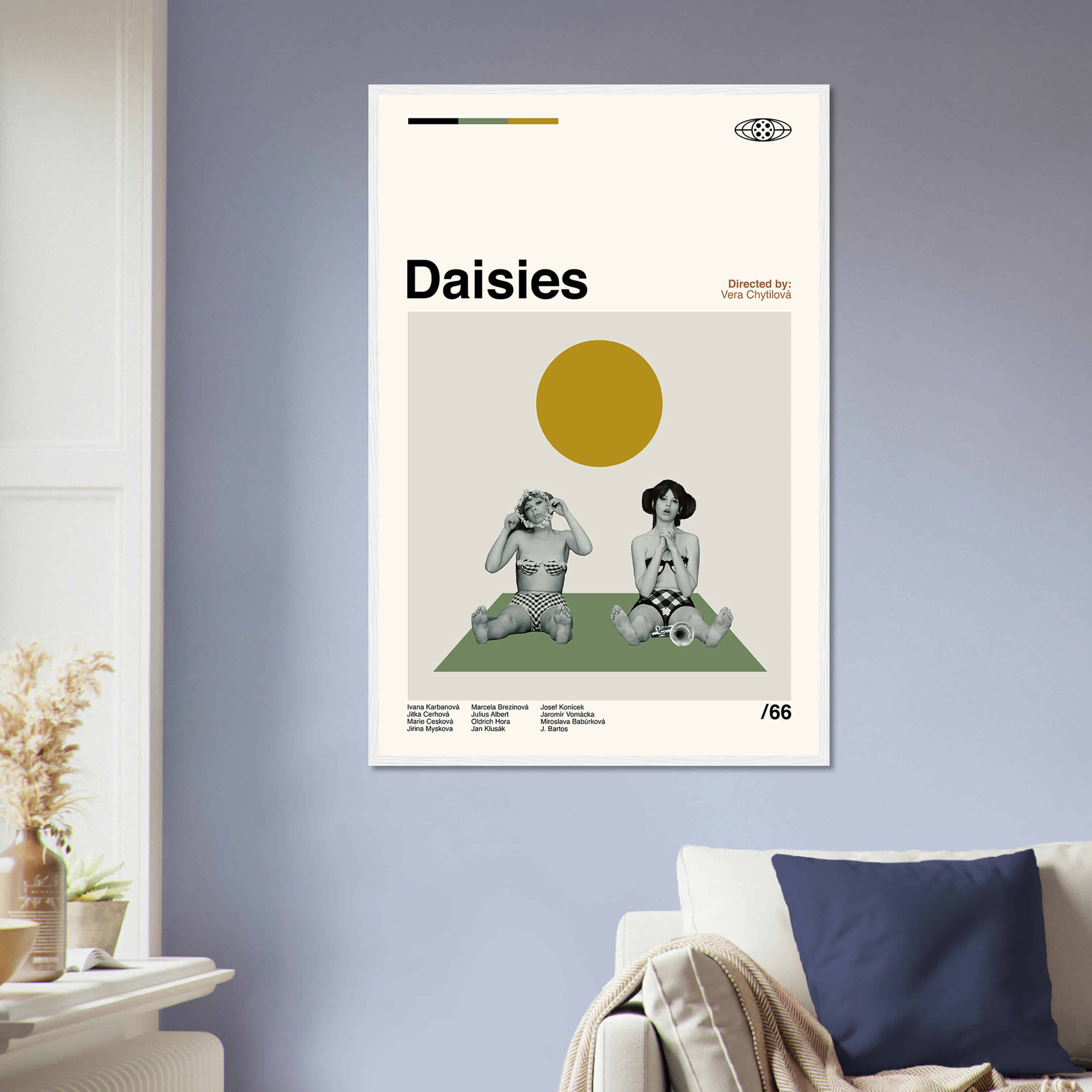 Daisies Movie Poster, Daisies Wall Art, Album Film Poster - Citiesbox