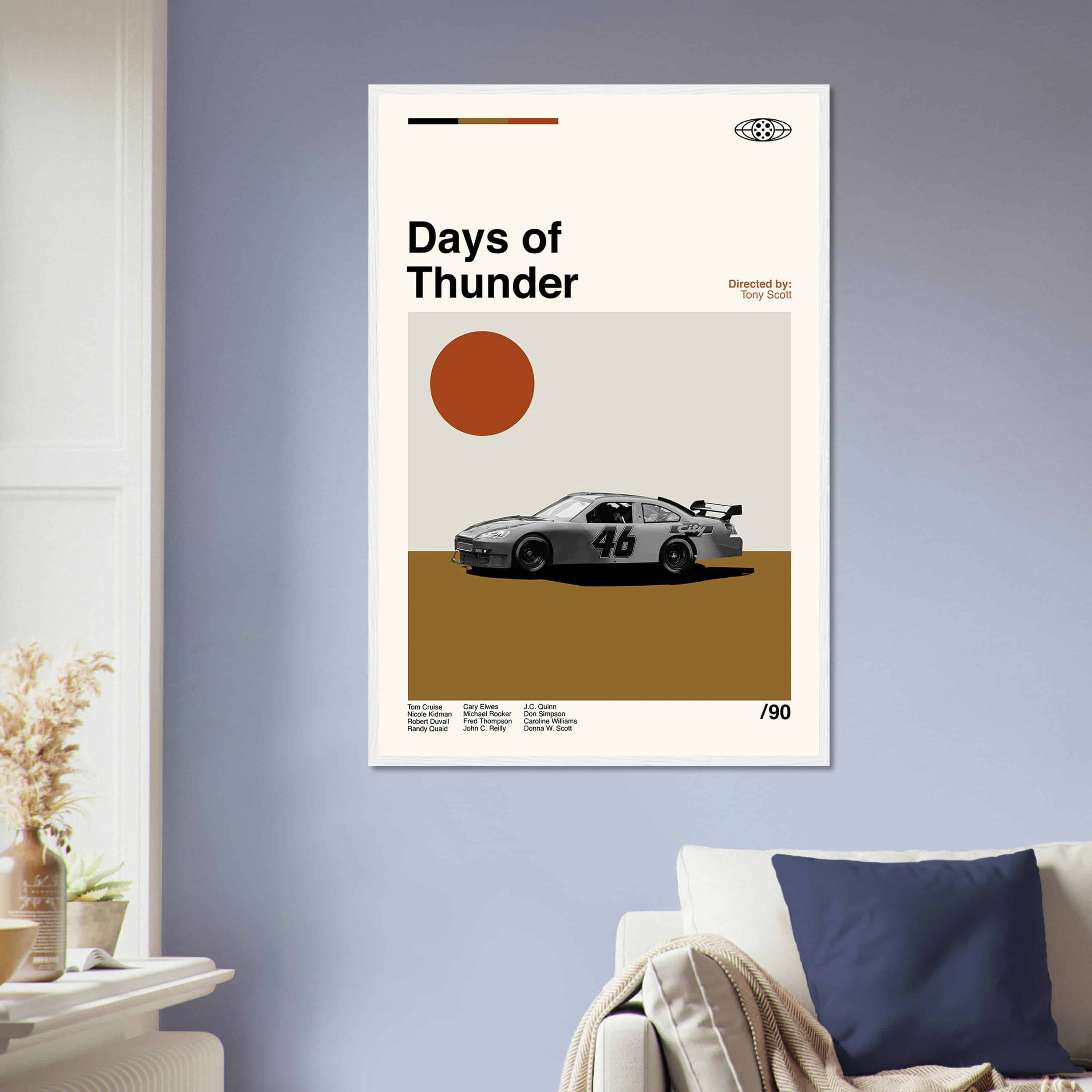 Days of thunder poster days of thunder movie tony scott citiesbox