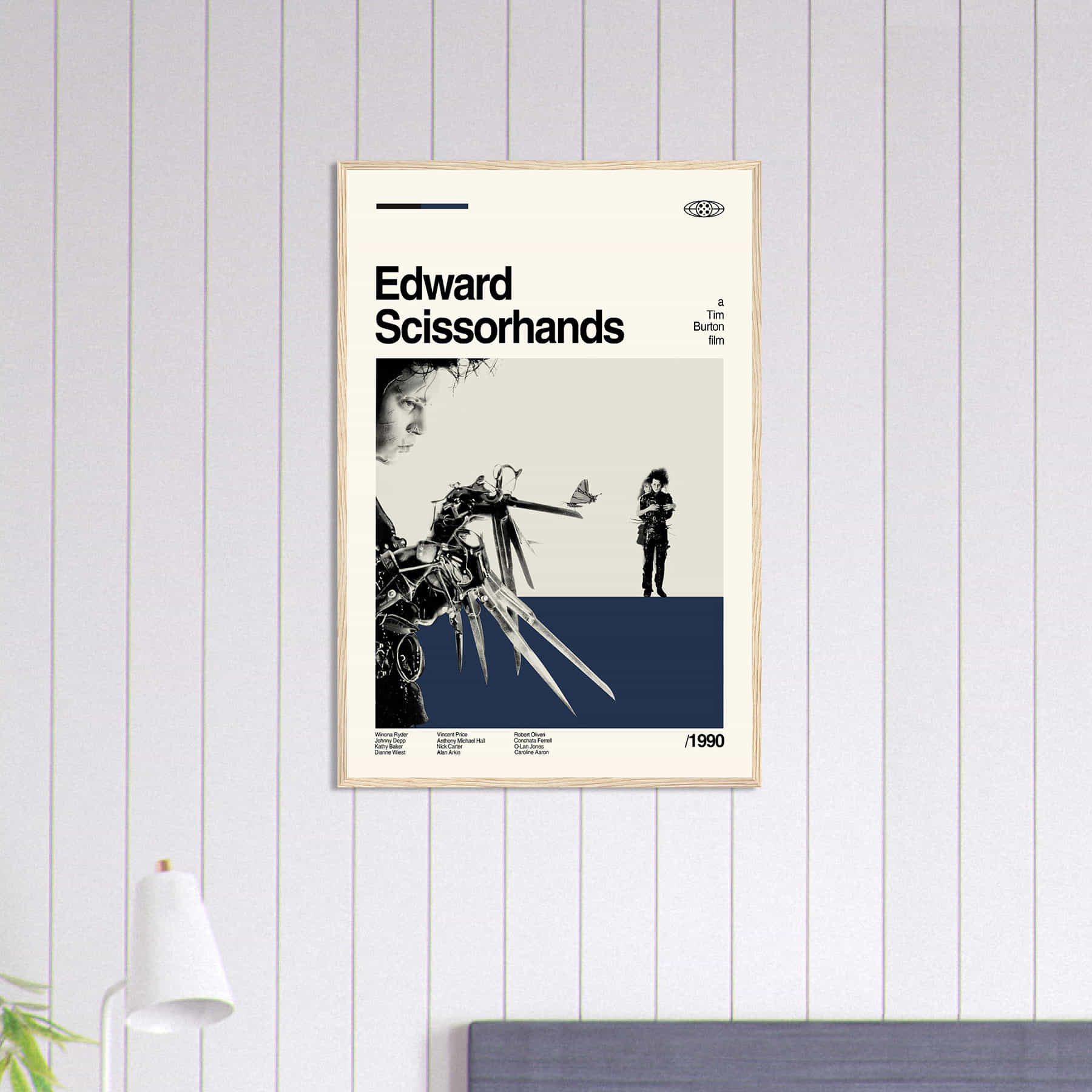 Edward Scissorhands Movie, Tim Burton Movie, Minimalist Movie Poster ...