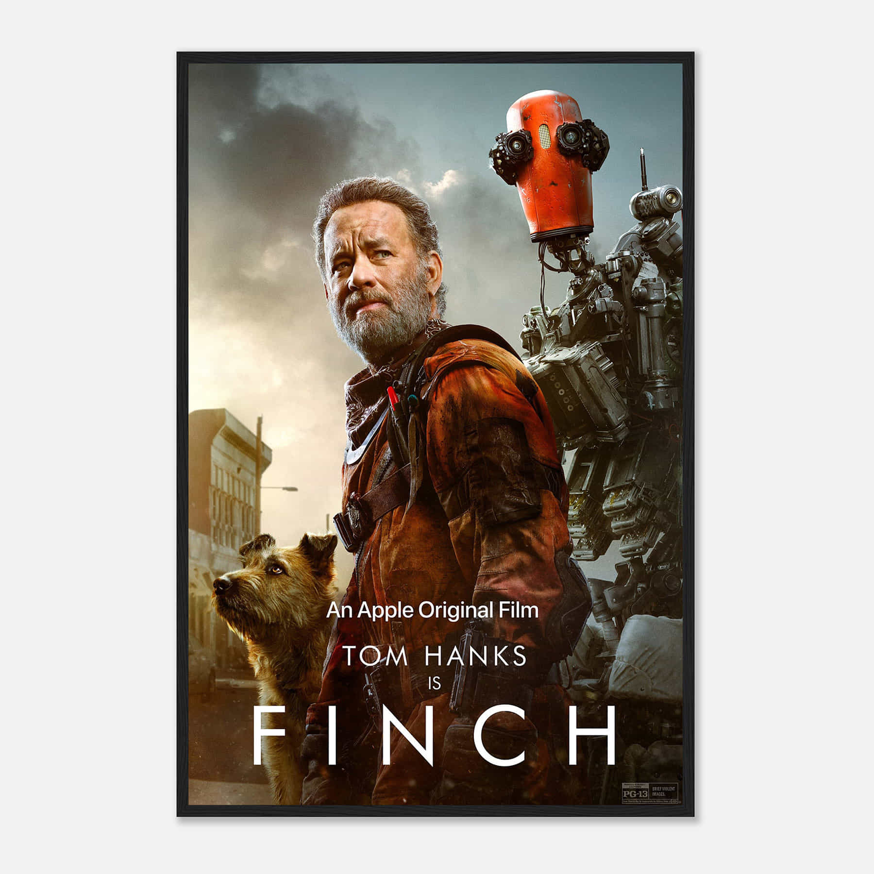 Finch 2021 Movie Poster Tom Hanks Movie Poster Classic Movie Poster 