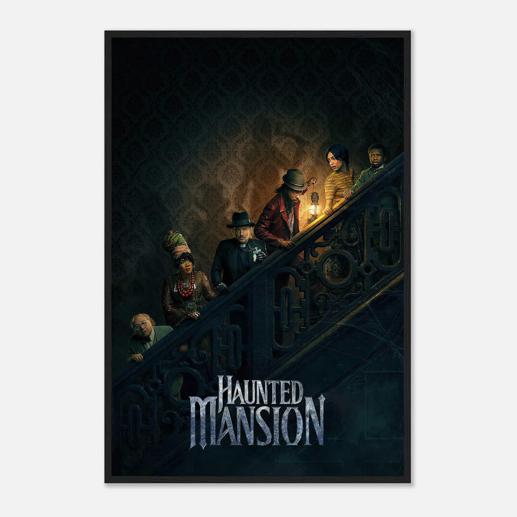 Haunted Mansion Movie Poster Haunted Mansion Classic Vintage Poster