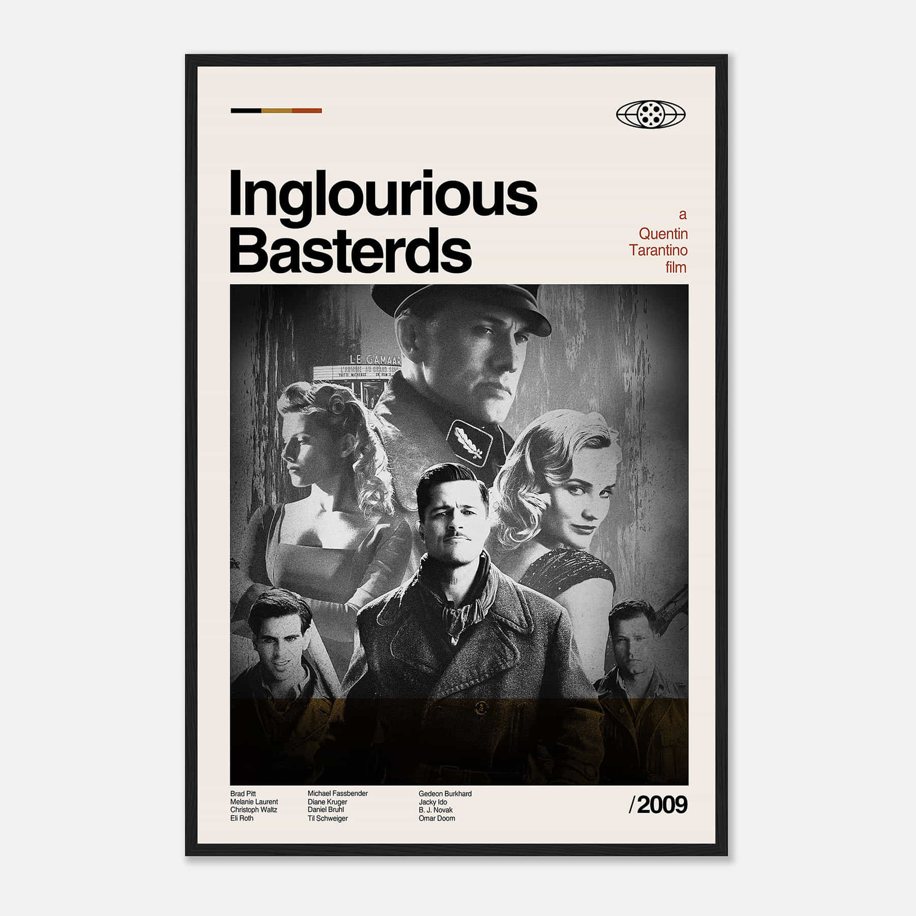 Inglourious Basterds Poster, Inglourious Basterds Print,