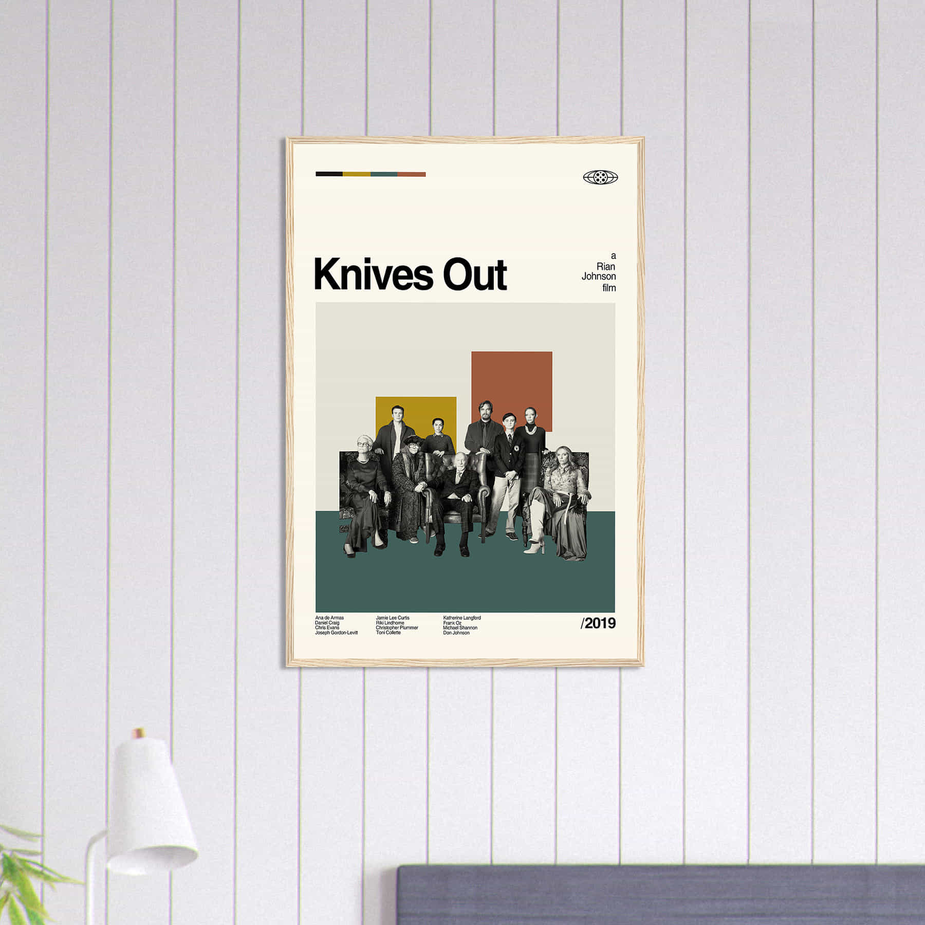 Knives Out Movie Poster, Knives Out Poster, Minimalist Movie Poster ...