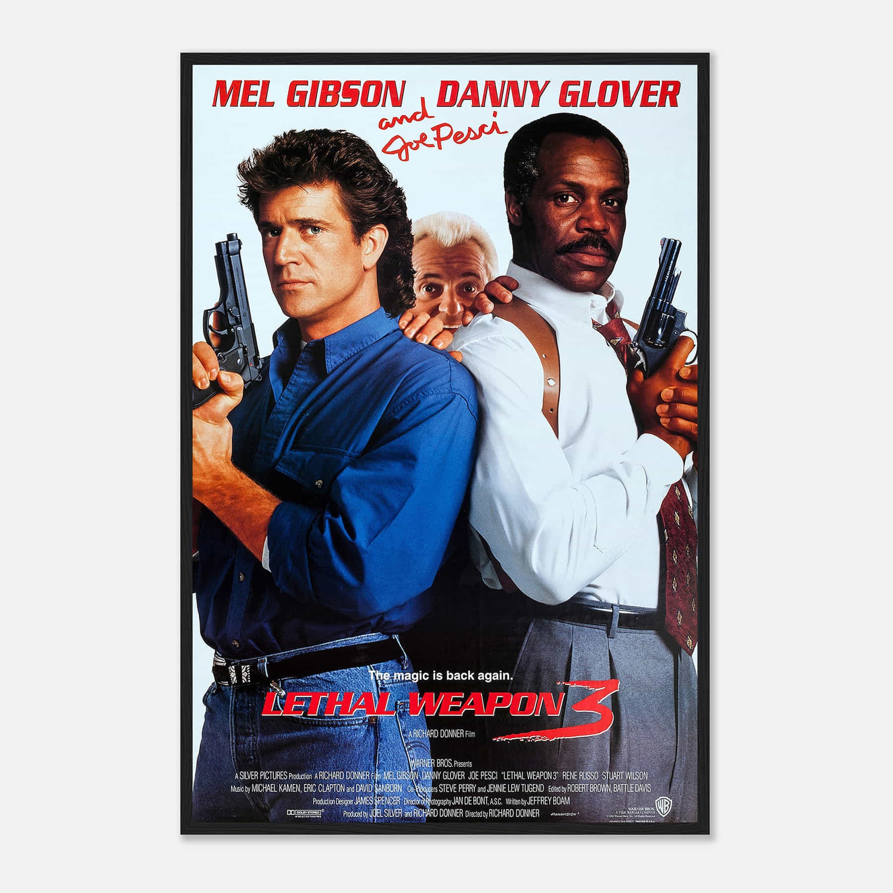Lethal Weapon 3 (1992) Movie Poster, Lethal Weapon Classic Movie Poster ...