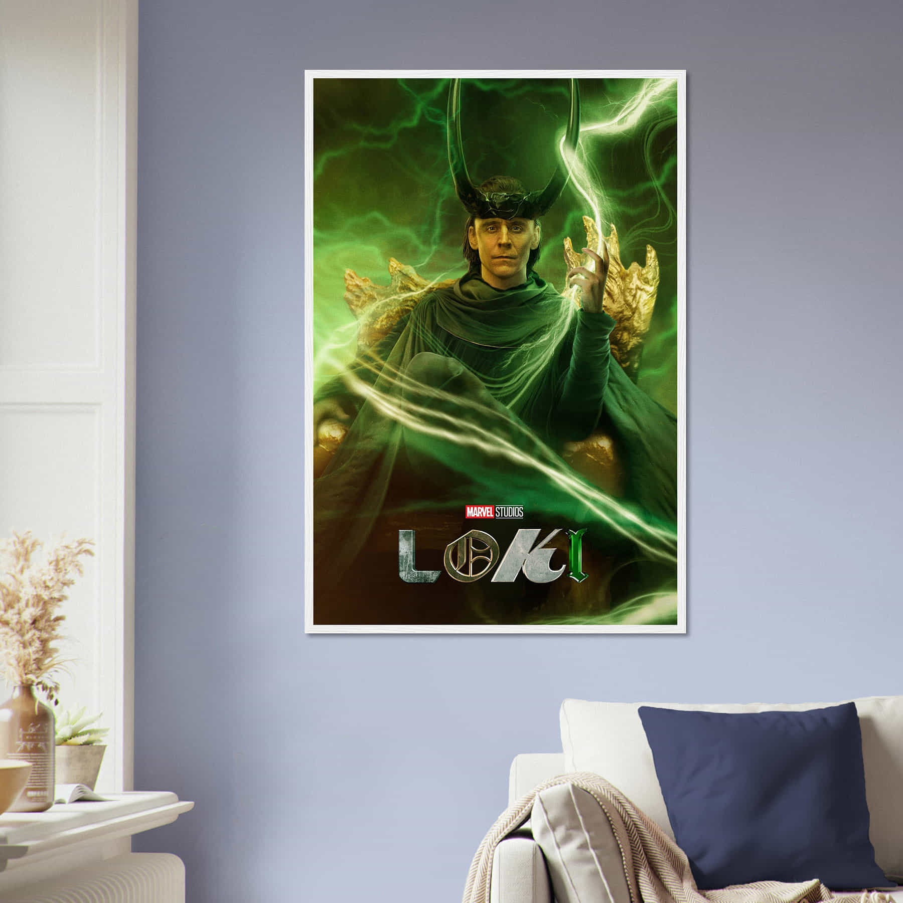 Loki 2 Movie Poster, Loki Classic Movie Poster, Tom Hiddleston Vintage ...