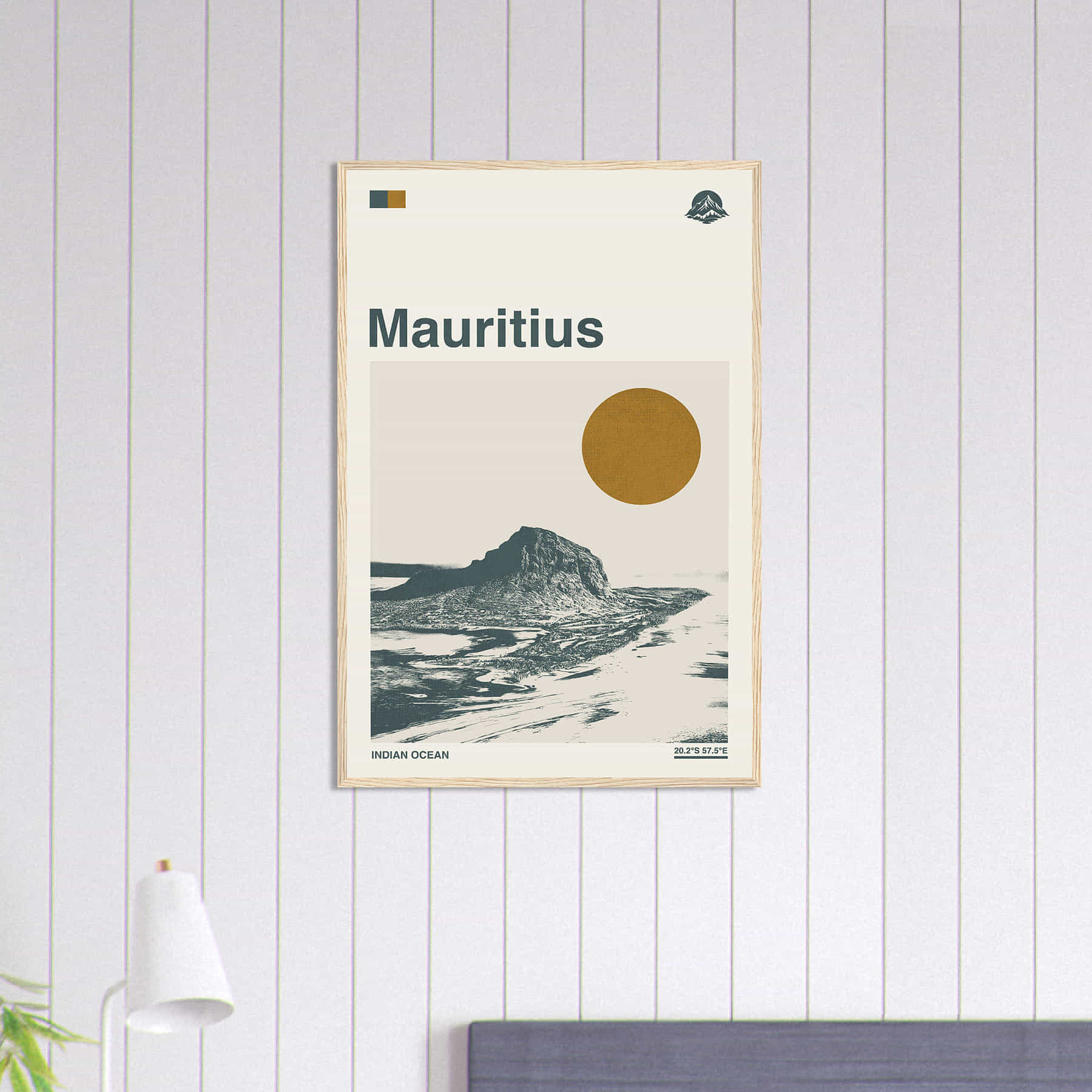 Mauritius Travel Print, Mauritius Poster, Mauritius Citiesbox
