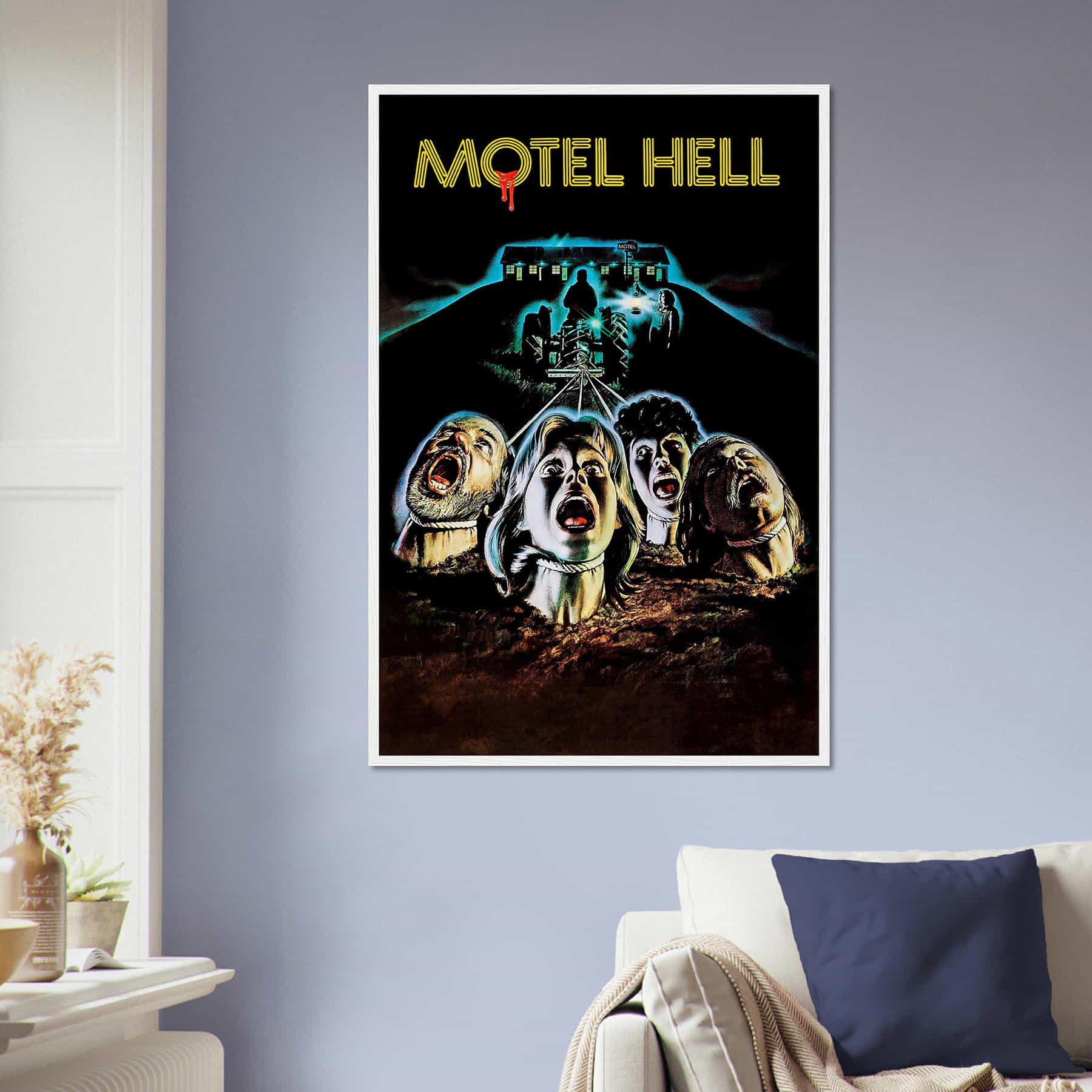 Motel Hell (1980) Poster, Motel Hell Classic Vintage Movie Poster ...