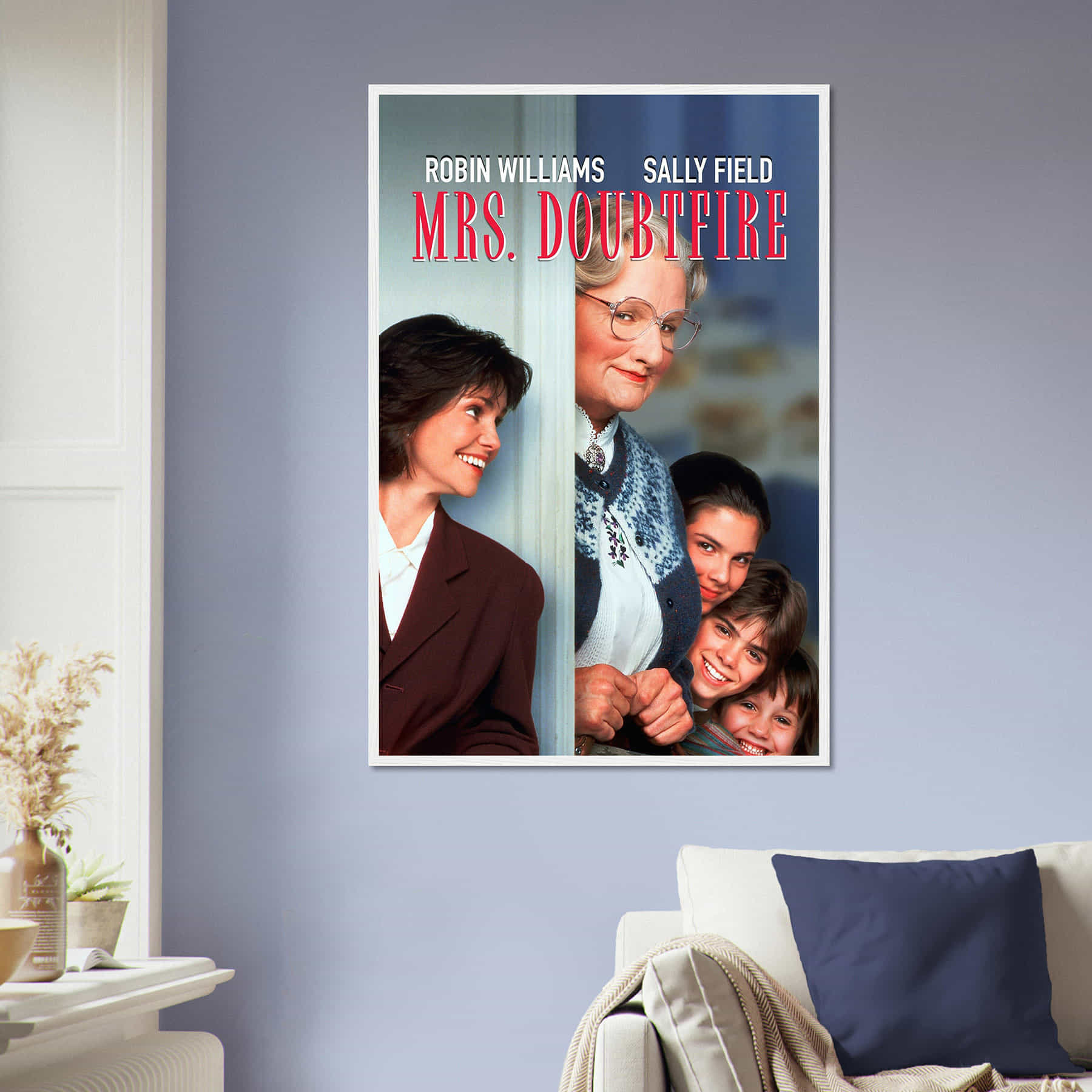 Mrs Doubtfire Movie Poster Mrs Doubtfire 1993 Classic Vintage 