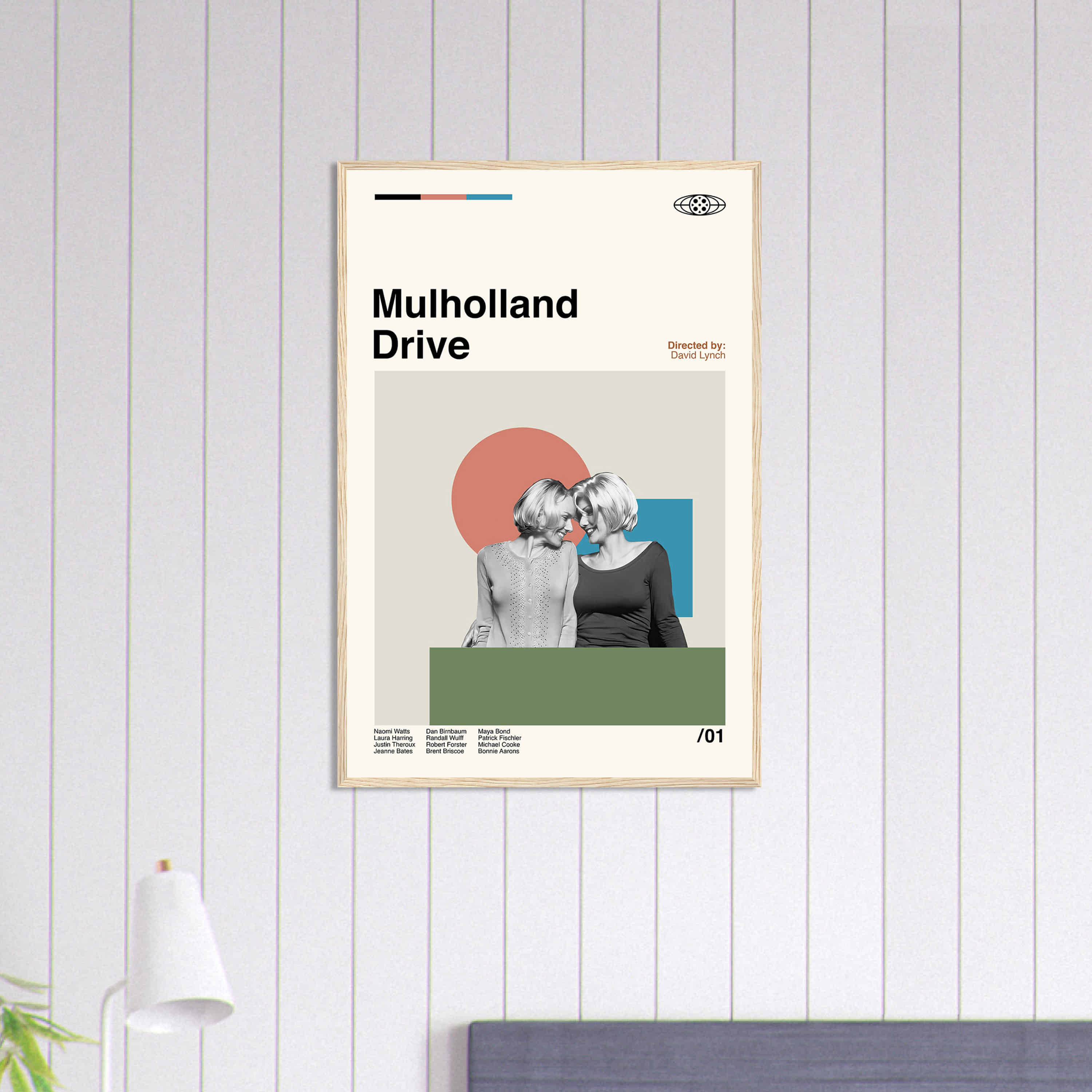 Mulholland Drive Poster David Lynch Movie Poster Citiesbox mulholland-drive-poster-david-lynch-movie-poster-citiesbox