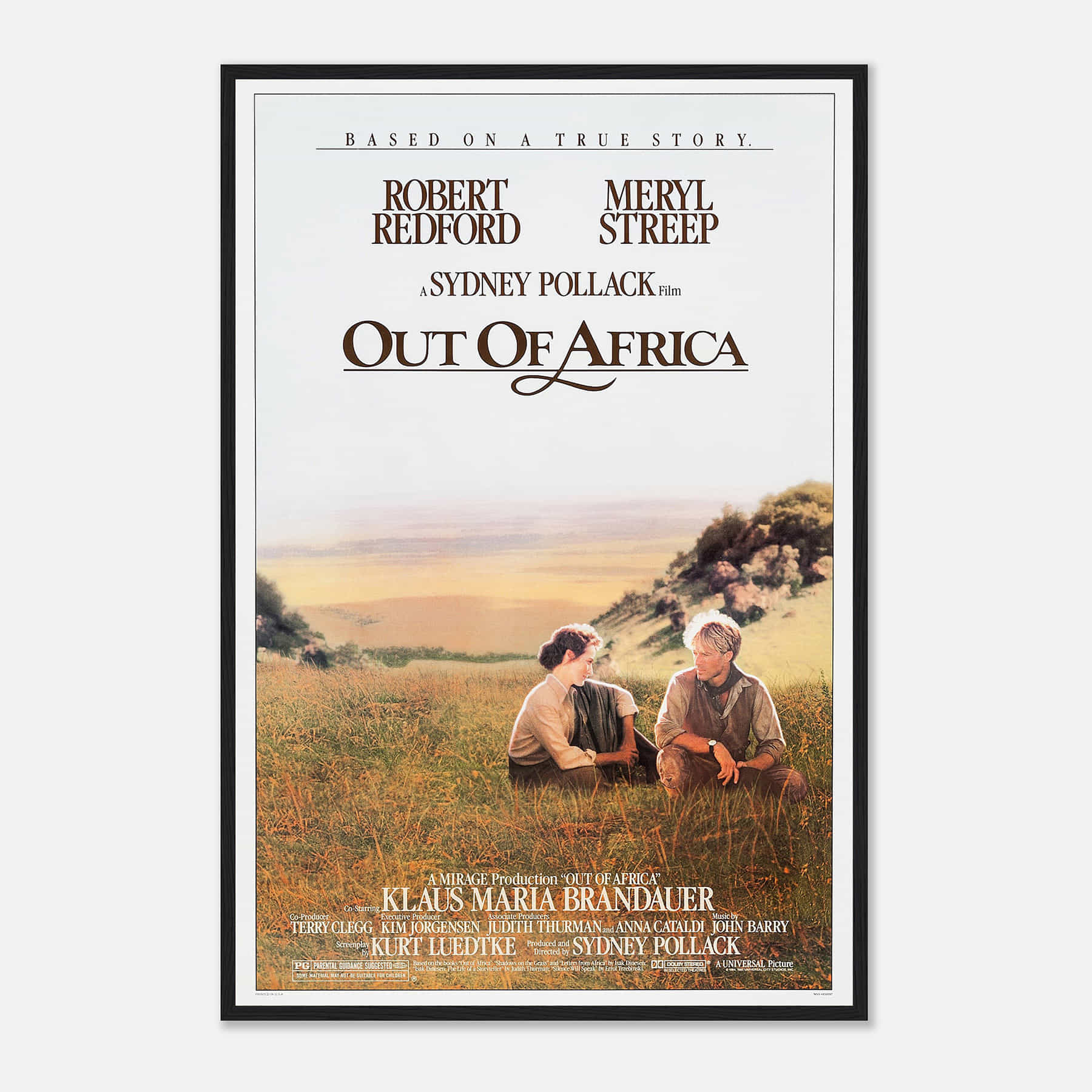 Out of Africa (1985) Movie Poster, Classic Vintage Movie Poster, Out of ...