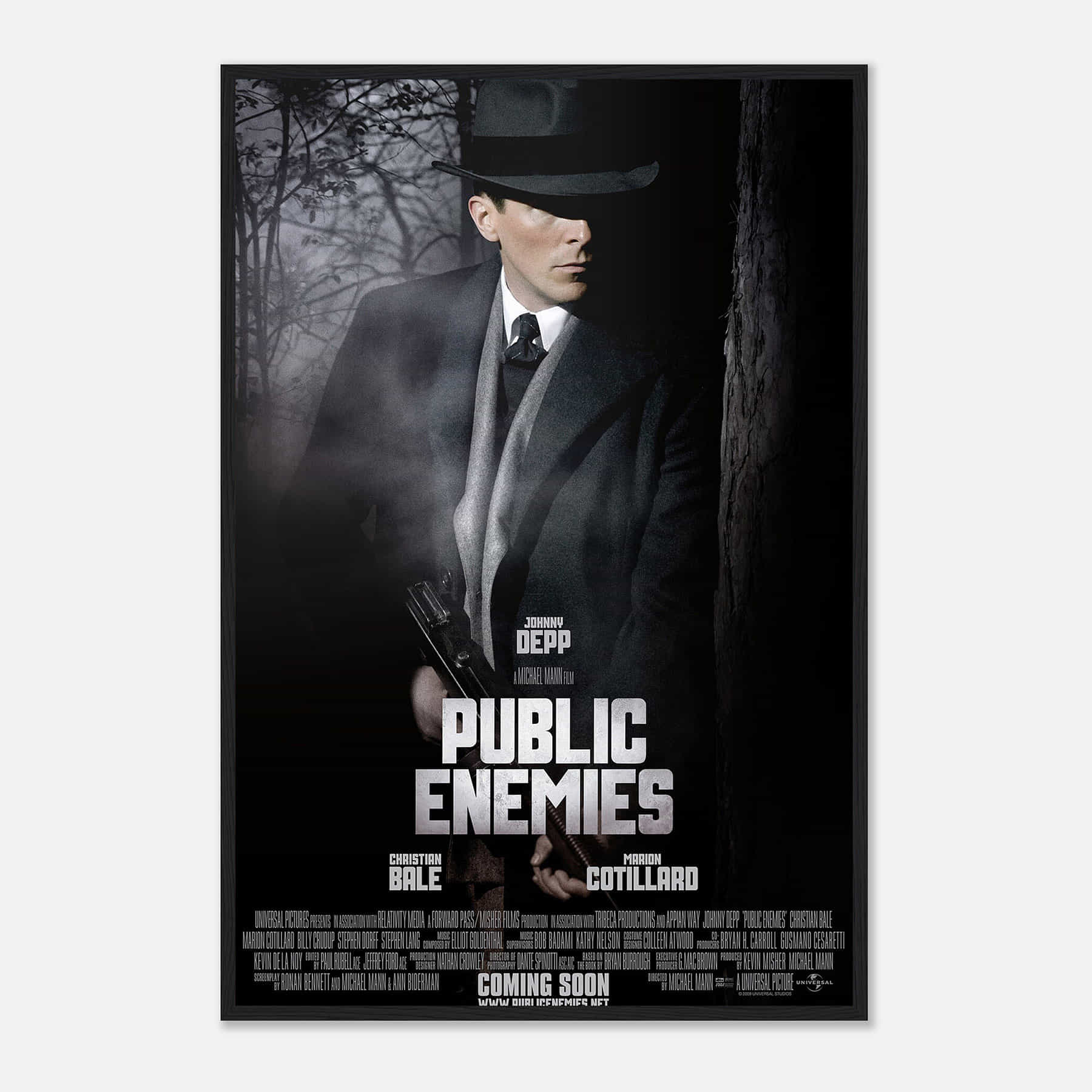 Public Enemies Movie Poster, Public Enemies Classic Vintage Movie ...