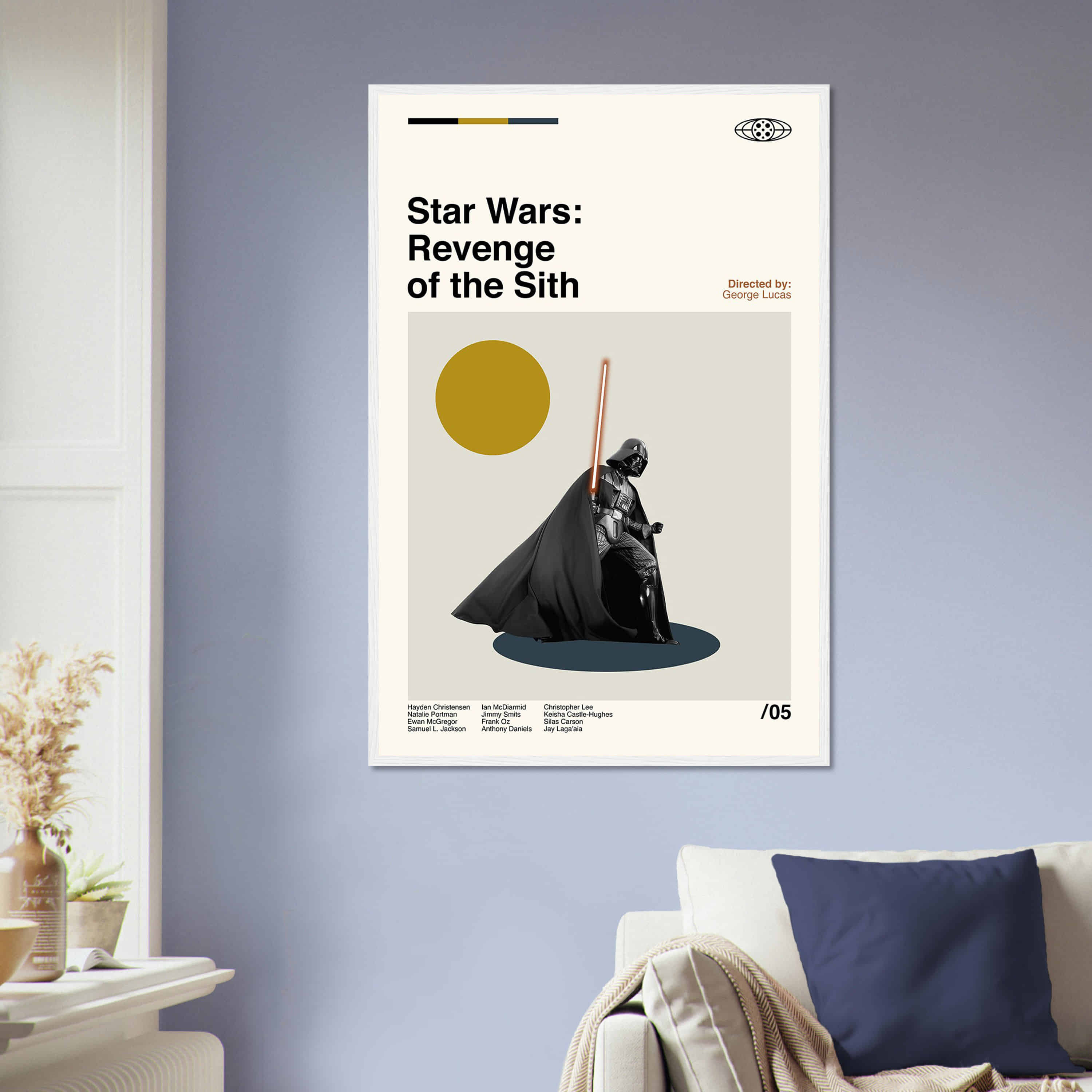 Revenge Of The Sith Poster, Star Wars Poster, Vintage Poster - Citiesbox