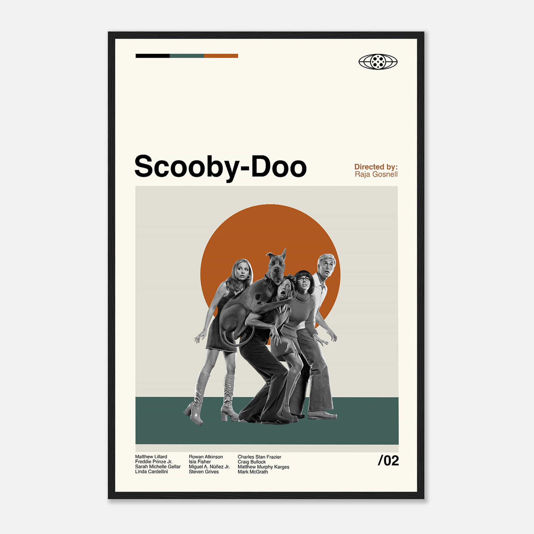 Scooby doo poster scooby doo print custom poster citiesbox