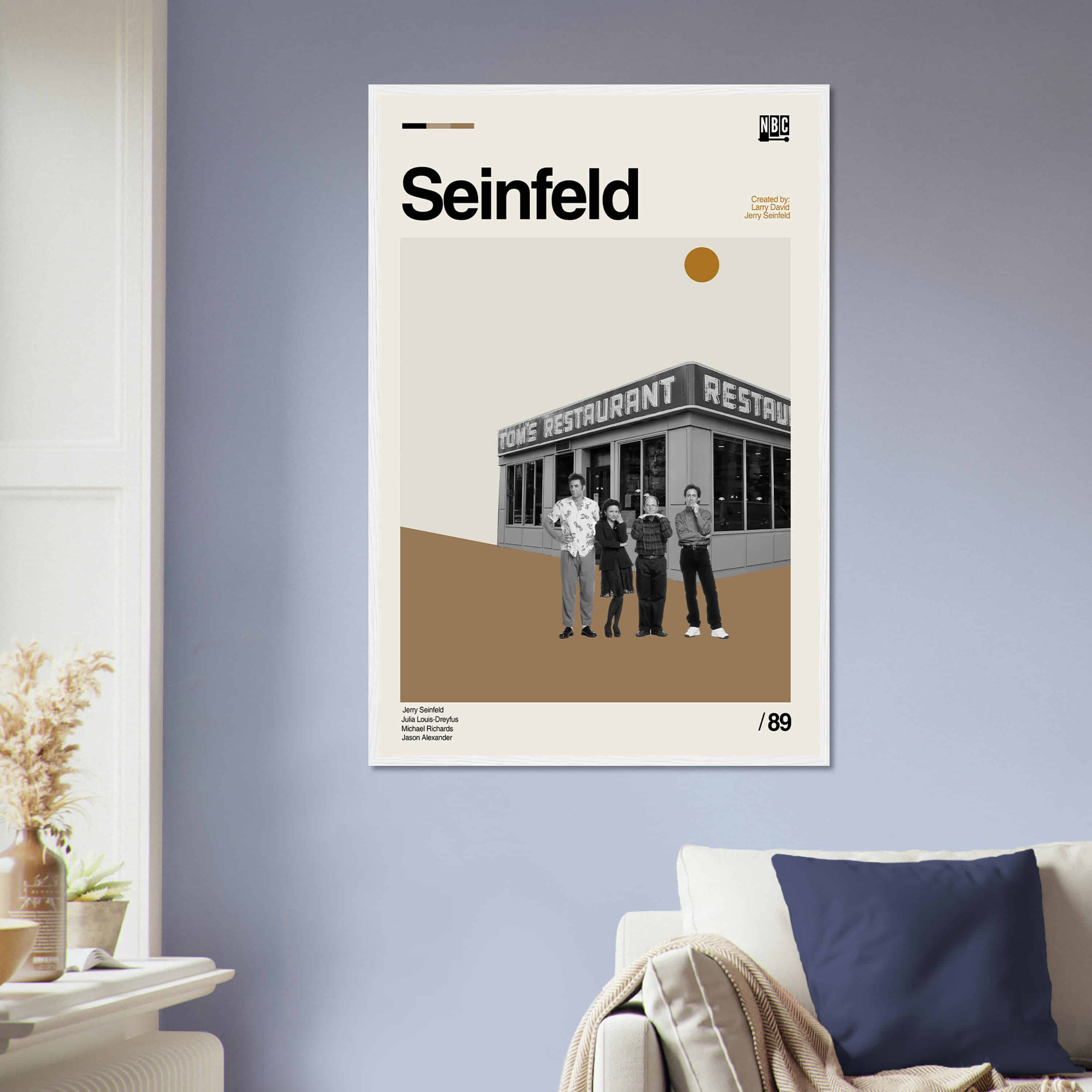 Seinfeld Film, Seinfeld Vintage, Minimalist Art - Citiesbox