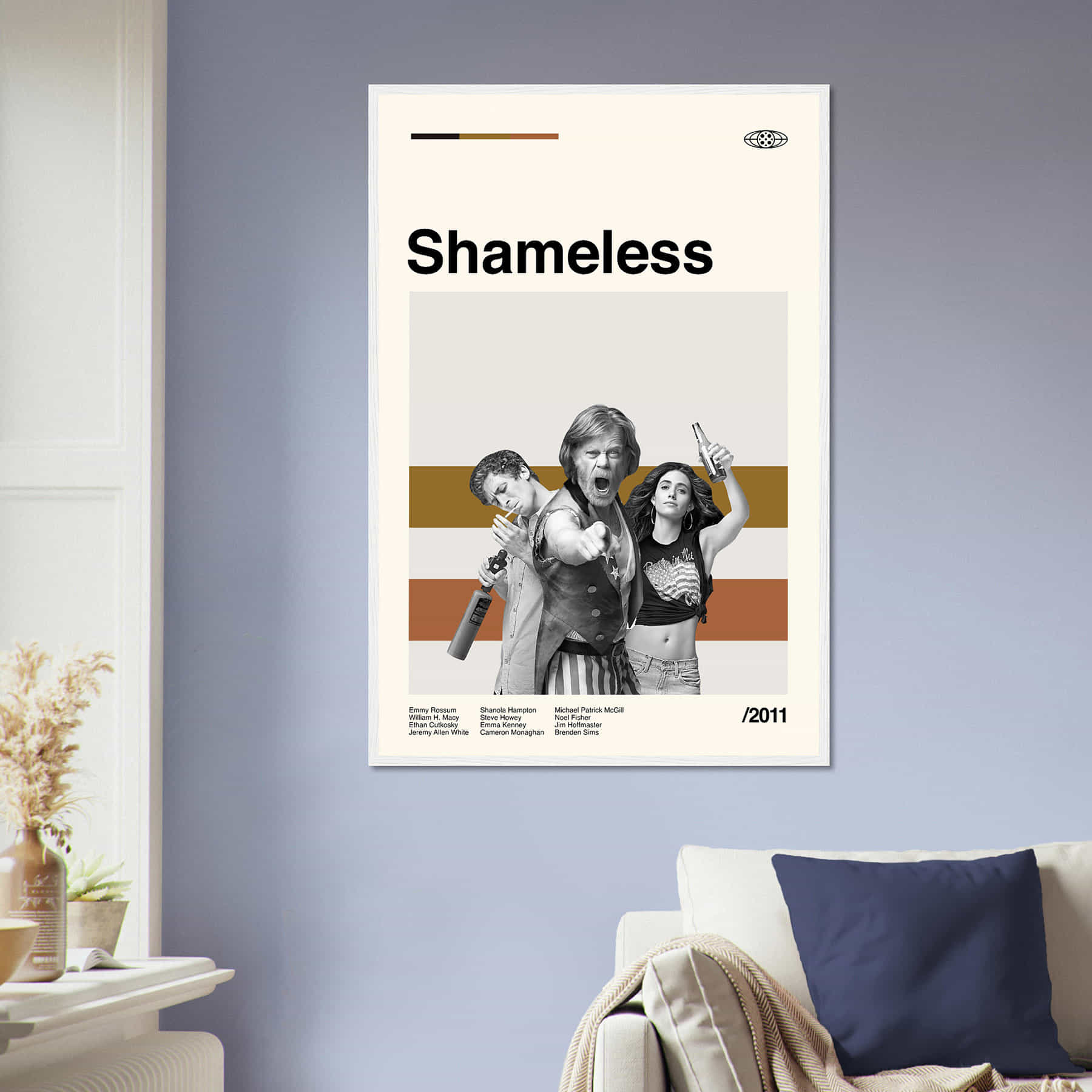 Shameless Poster Shameless Movie Modern Vintage Citiesbox Shameless Poster Shameless Movie Modern Vintage Citiesbox