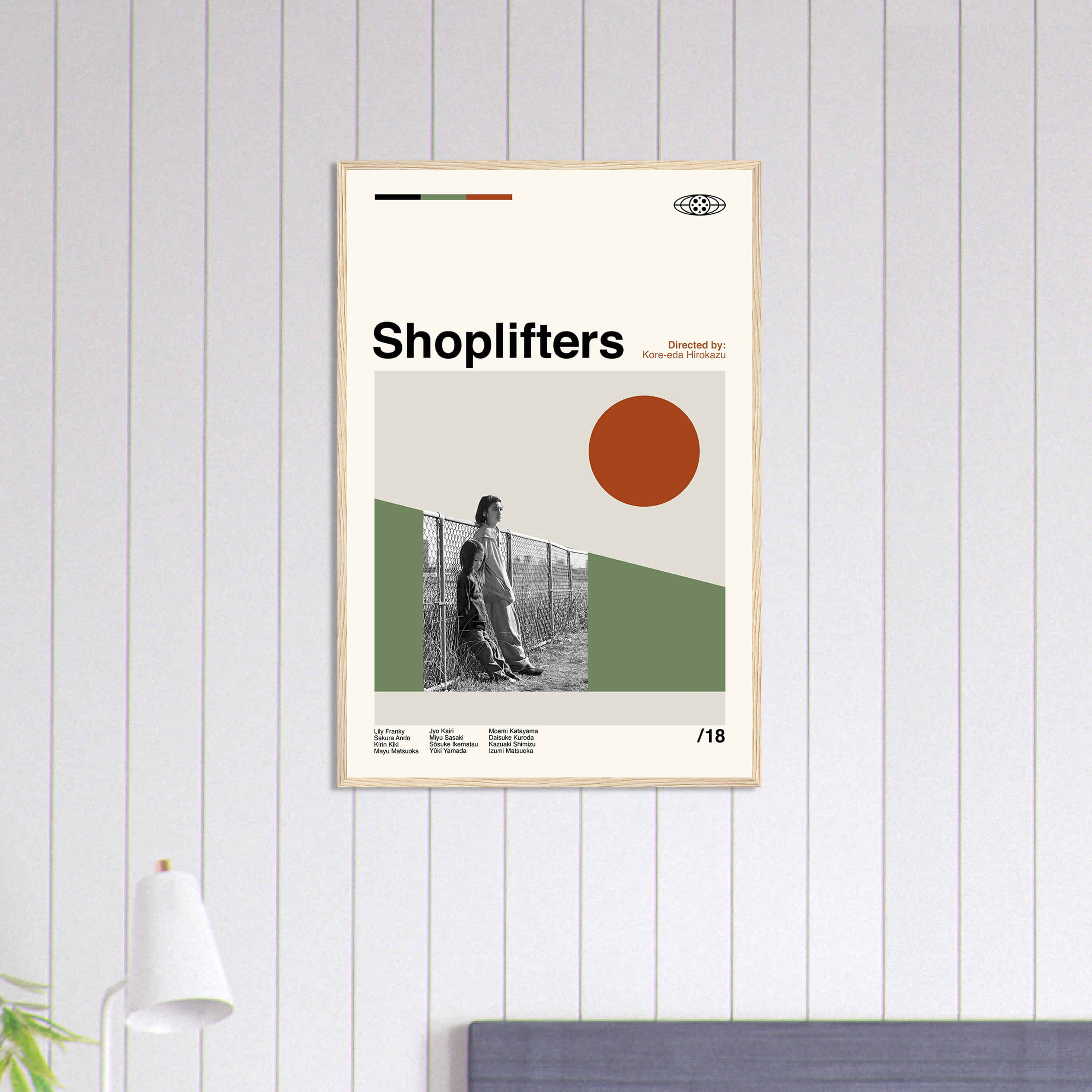 Shoplifters Poster, Hirokazu Koreeda, Minimalist Movie Poster - Citiesbox