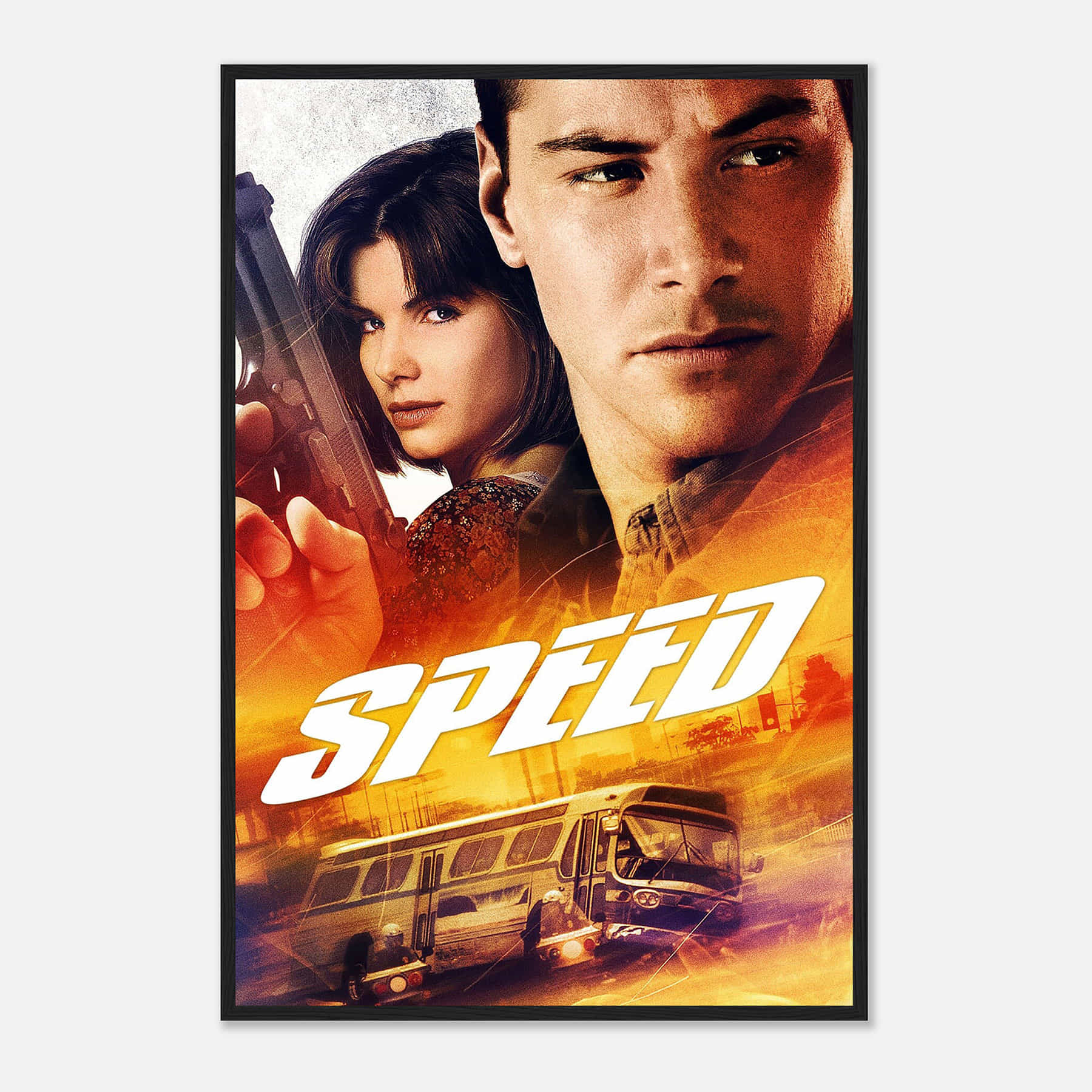 Speed Movie Poster, Speed (1994) Classic Movie Poster - Citiesbox