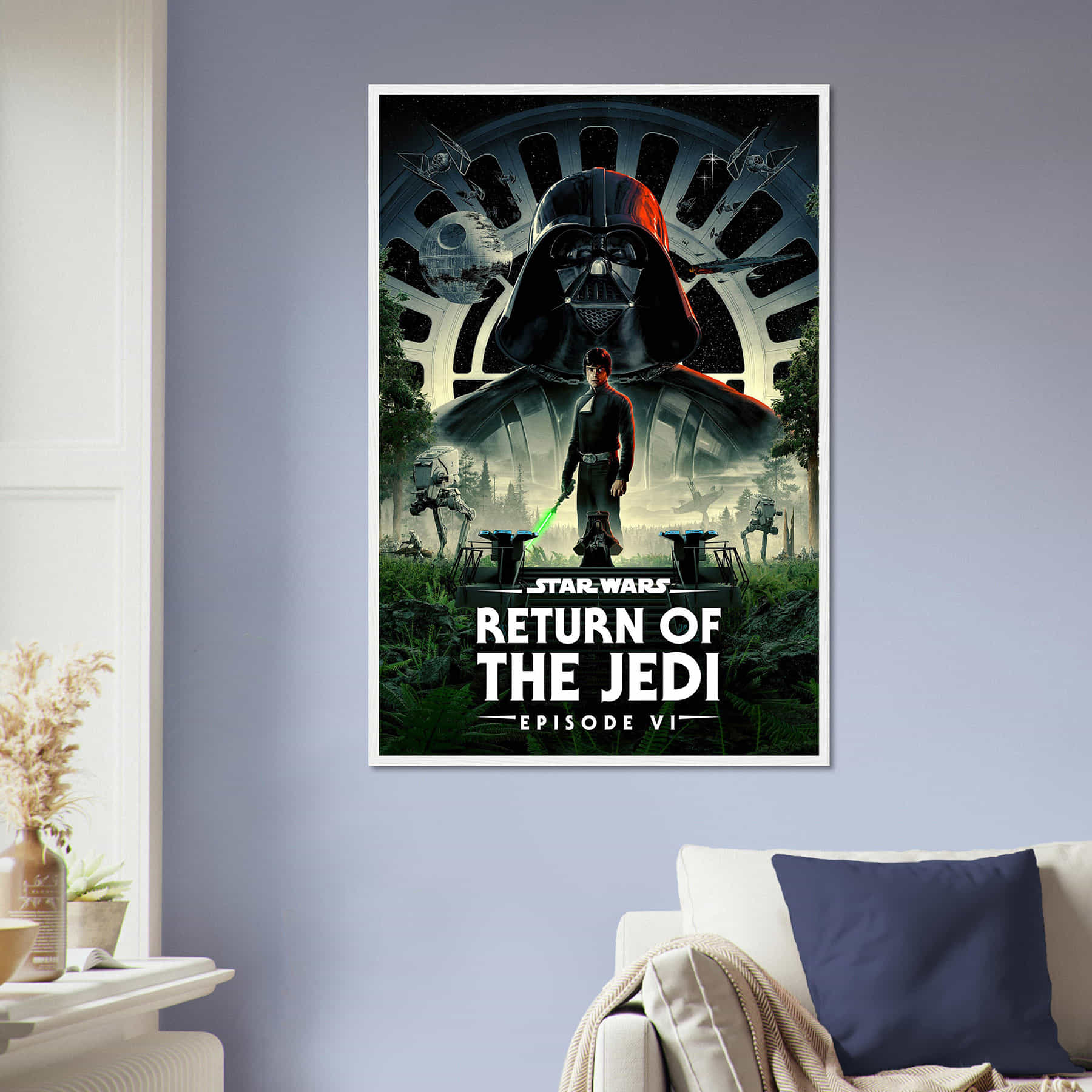 Star Wars Episode VI, Revenge Of The Jedi Movie Poster, Classic Movie ...