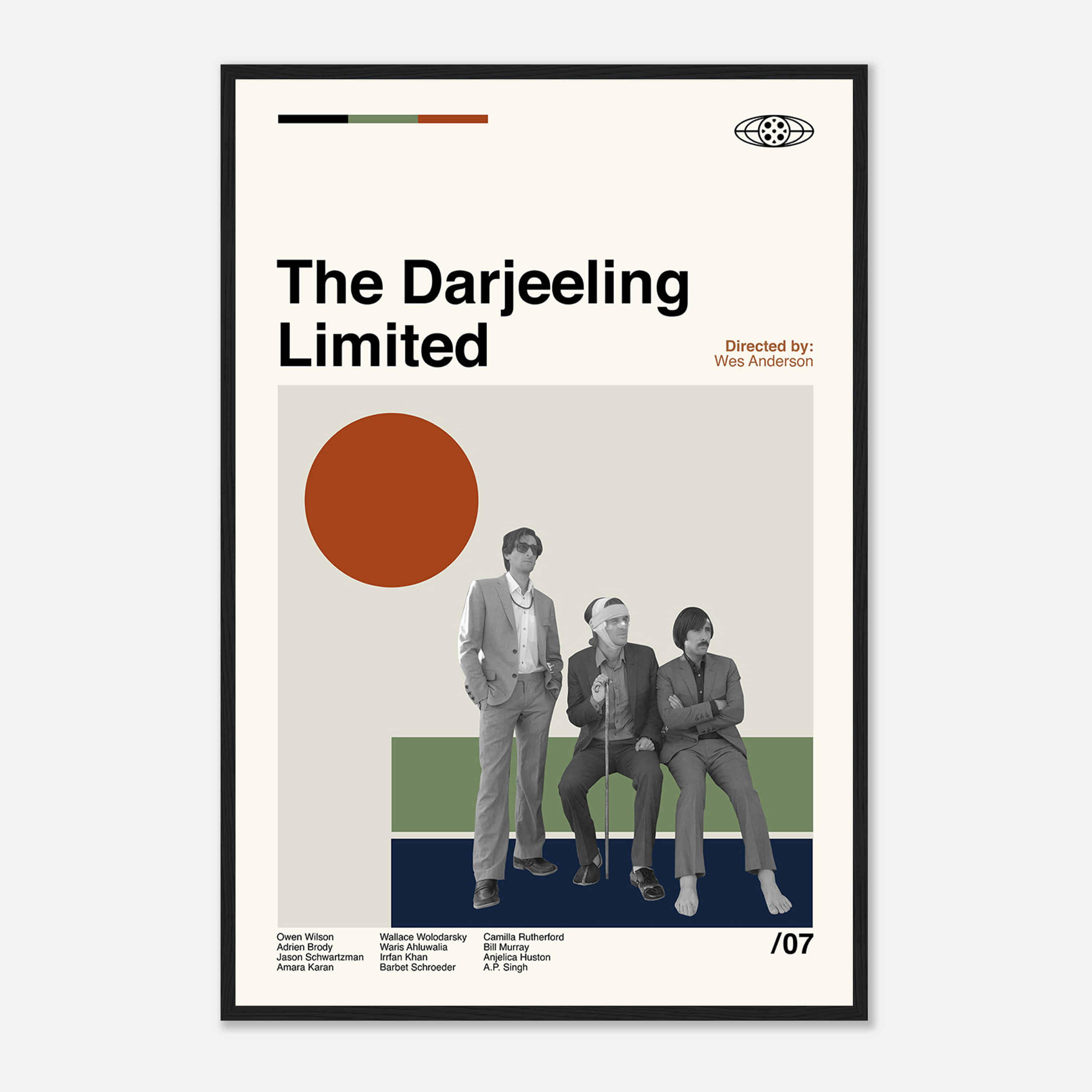 “The Darjeeling Limited”  Original Quad Poster - Film Poster - Movie Poster main image 0