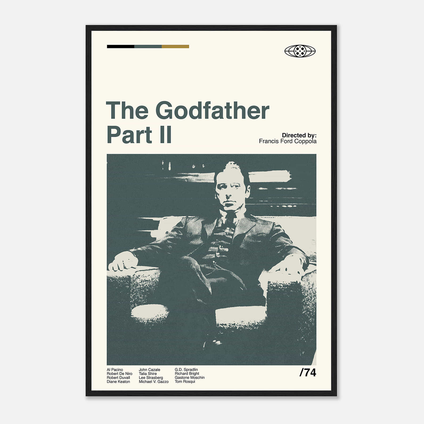 The Godfather Movie Poster, The Godfather Print, Wall Art DS3 - Citiesbox
