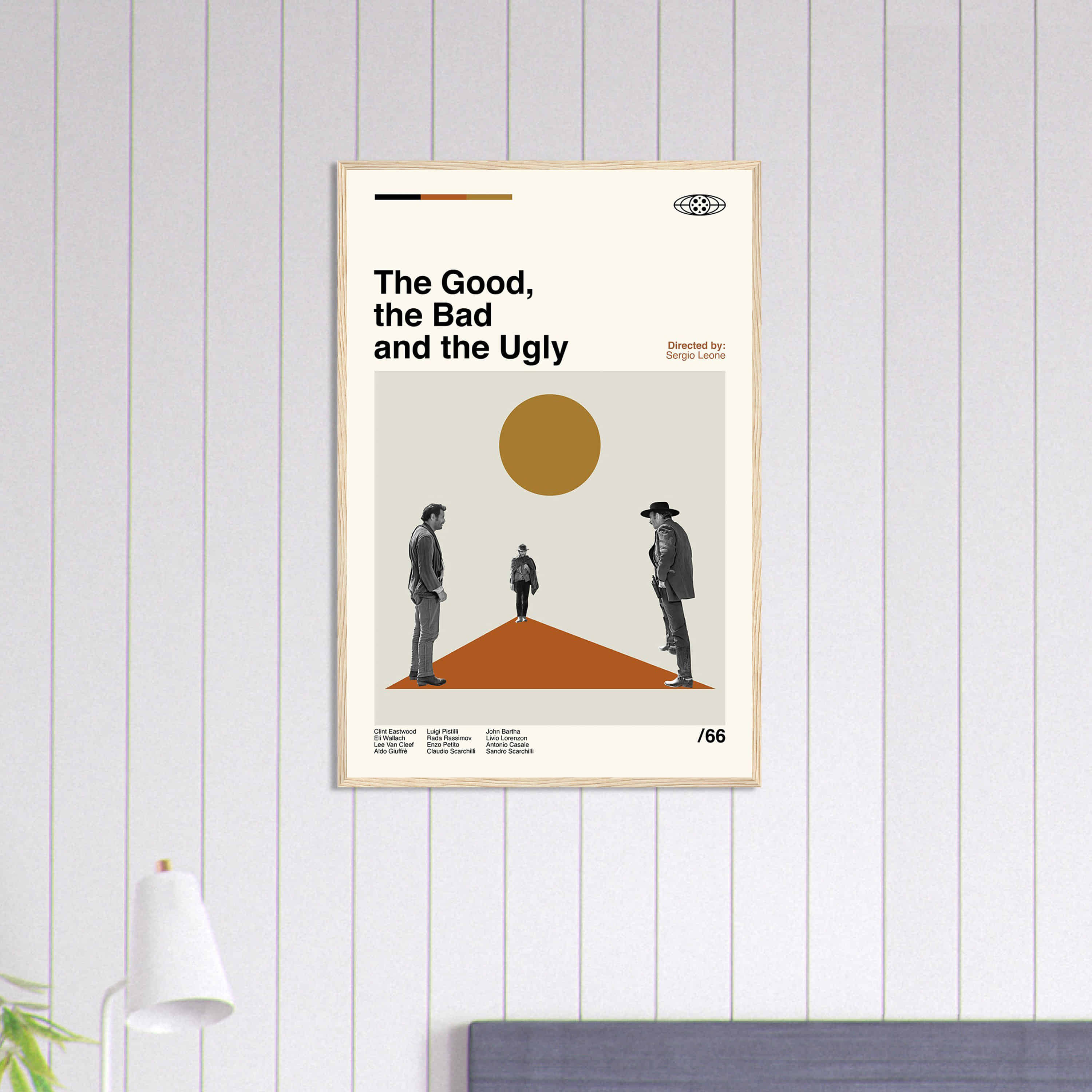 The Good The Bad And The Ugly Movie Poster, Movie Art Print, Minimalist ...