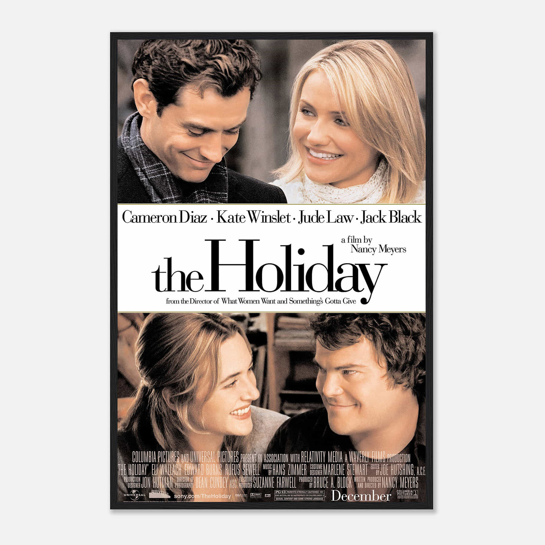 The Holiday Movie Poster The Holiday 2006 Classic Movie Poster The Holiday Movie Poster The Holiday 2006 Classic Movie Poster