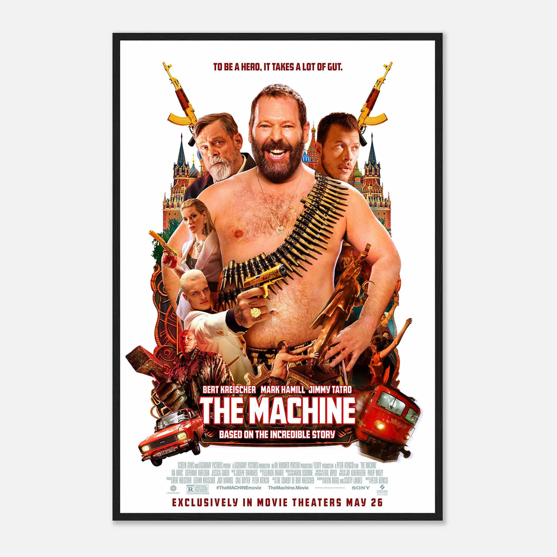 Machine Movie Post The Machine Movie Poster, The Machine Classic Movie Poster, - Citiesbox