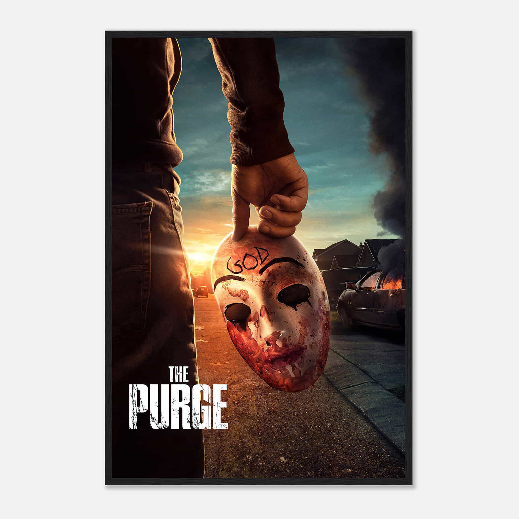 The Purge (2018) Movie Poster, The Purge Classic Vintage Movie Poster ...