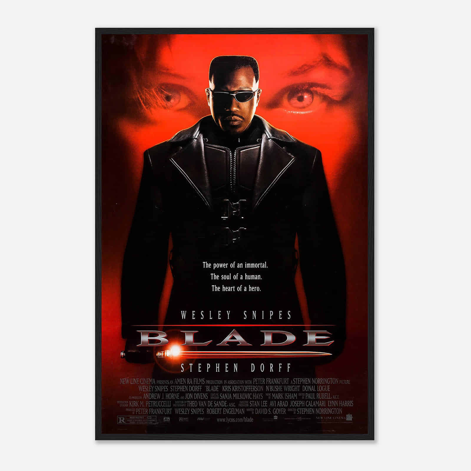 Blade (1998) Movie Poster, Blade (1998) Classic Movie Poster for Gift ...