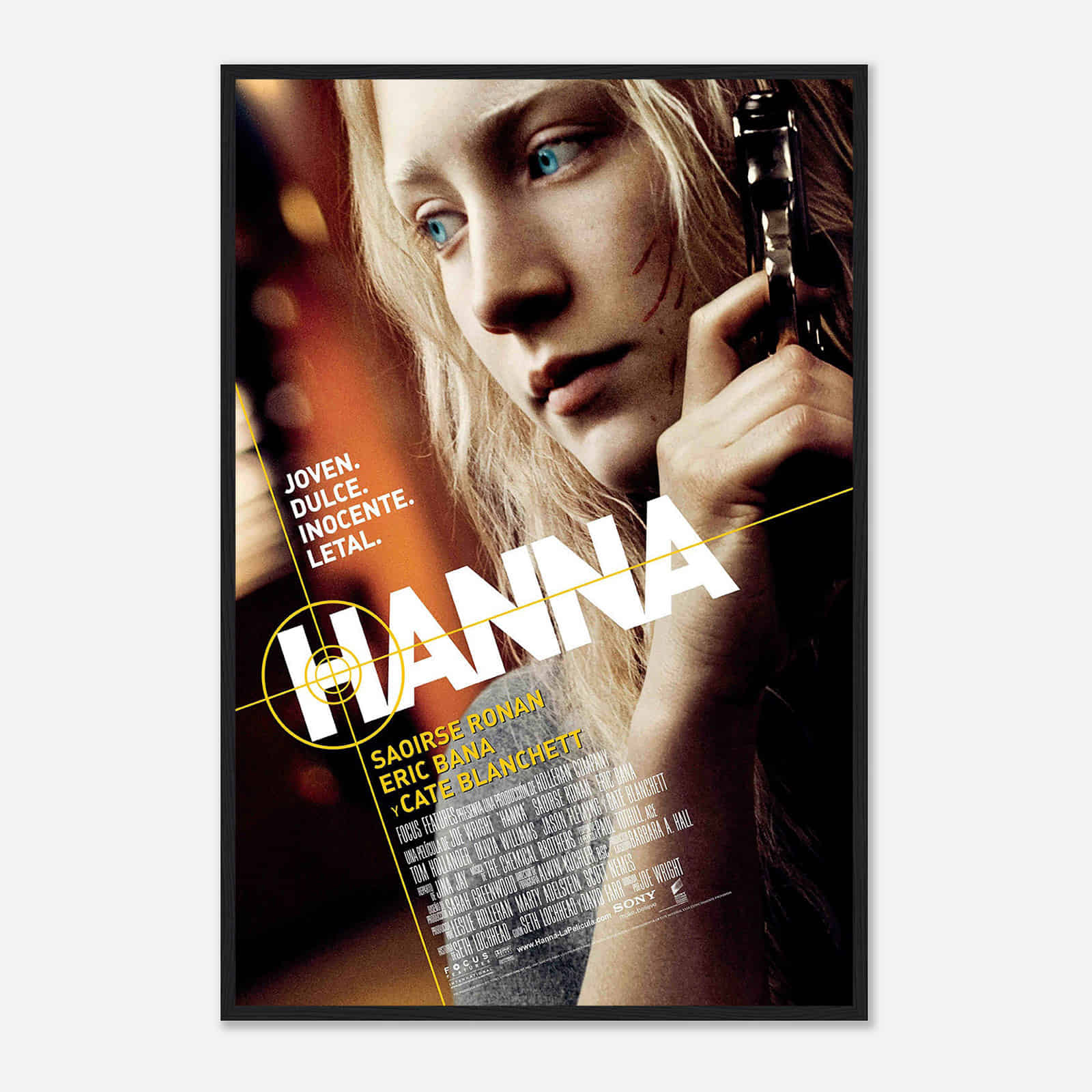 HANNA Movie Poster, HANNA Poster Print for Gift Citiesbox