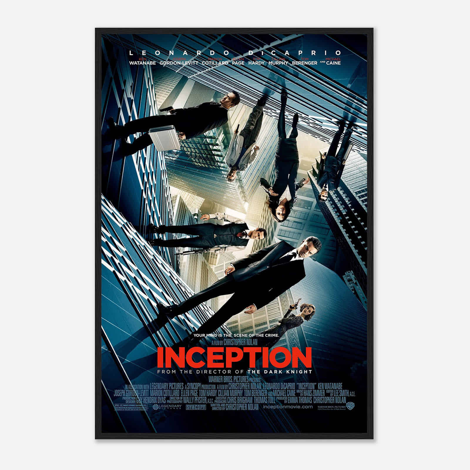 Inception Movie Poster Inception Poster For Gift Citiesbox Inception Movie Poster Inception Poster For Gift Citiesbox