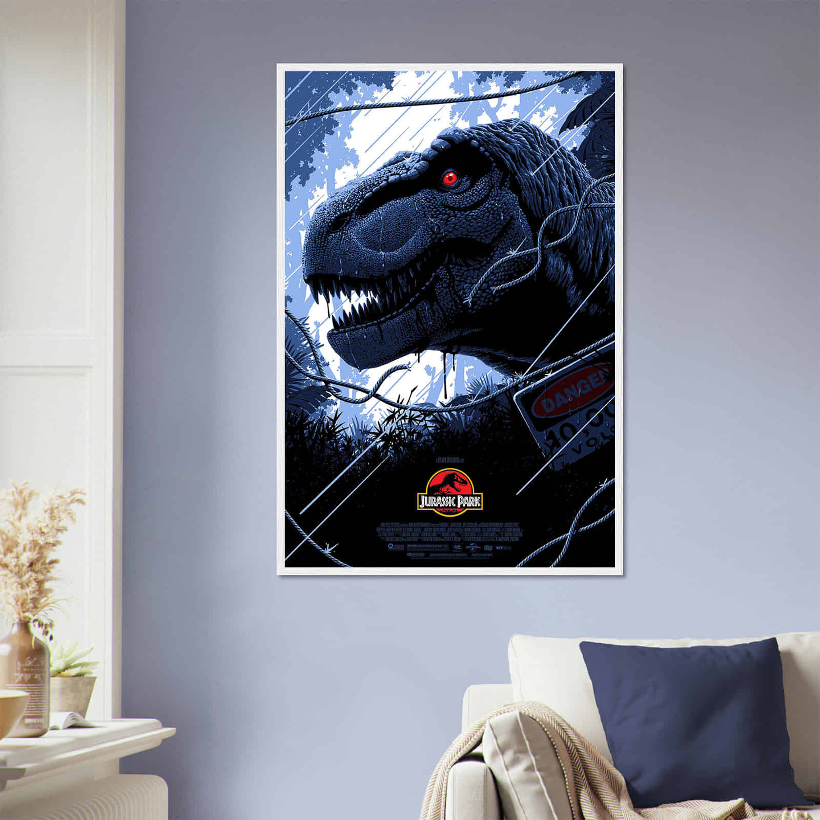 Jurassic Park III Movie Poster, Room Decor Jurassic Park III Poster