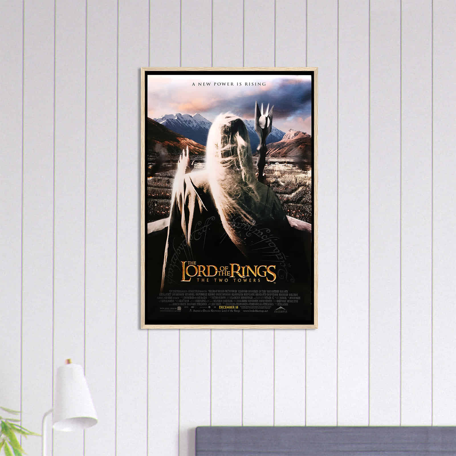 Lord of The Rings The Two Towers Movie Poster, Lord of The Rings ...