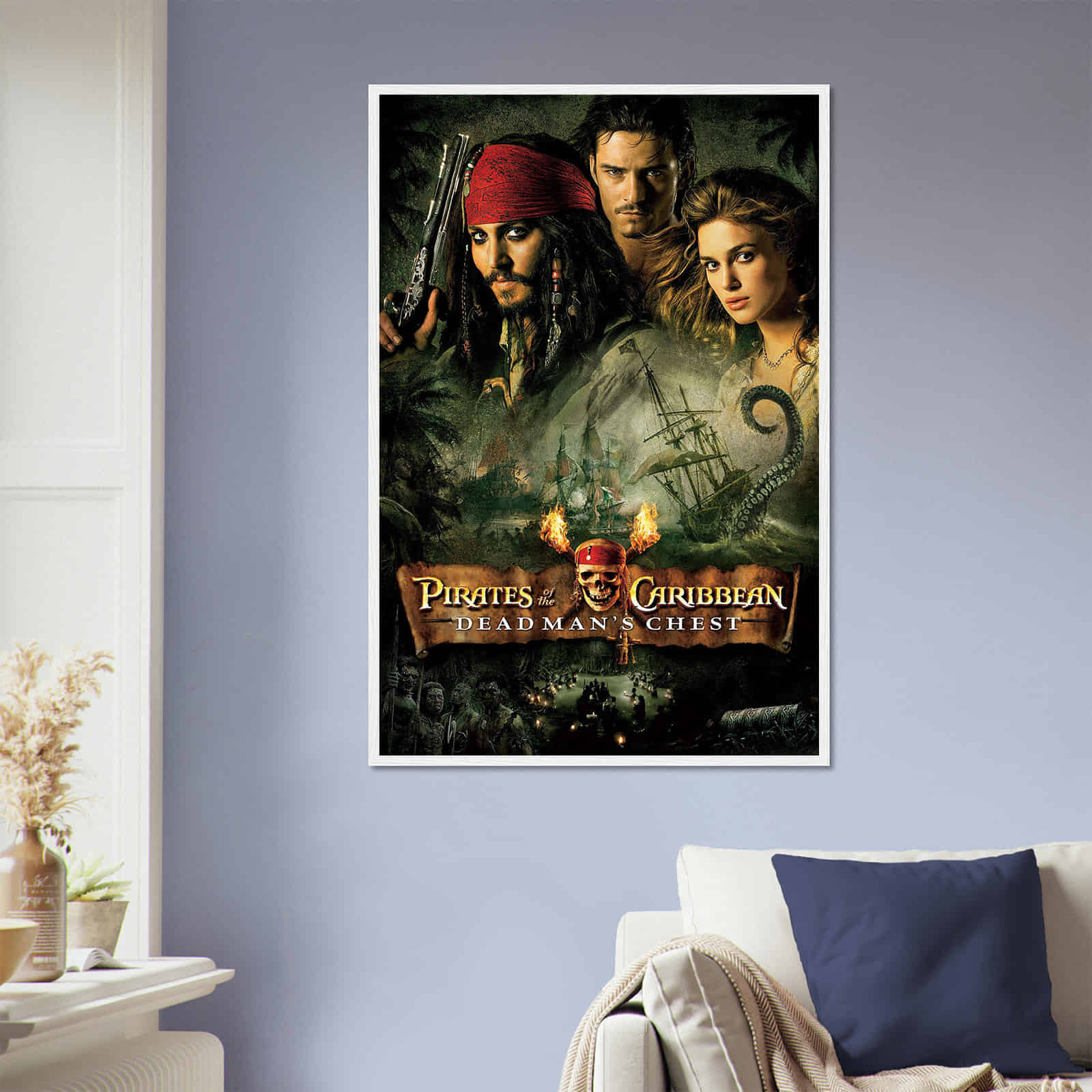 Pirates of the Caribbean Dead Man's Chest Movie Poster, Pirates