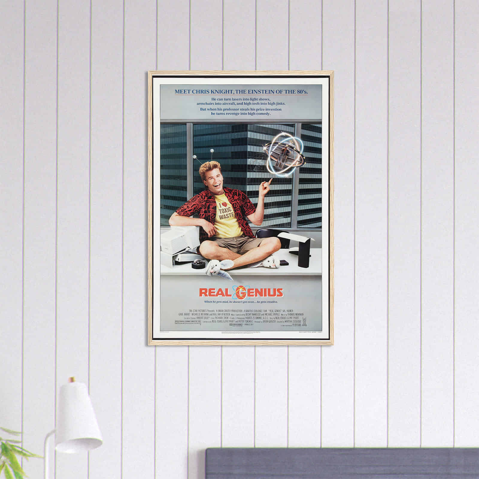 Real Genius Movie Poster, Real Genius (1985) Poster Print for Gift ...