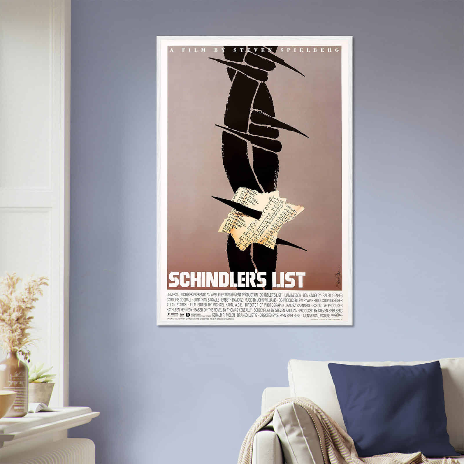 Schindler's List Movie Poster, 2023 Room Decor, Schindler's List Poster ...