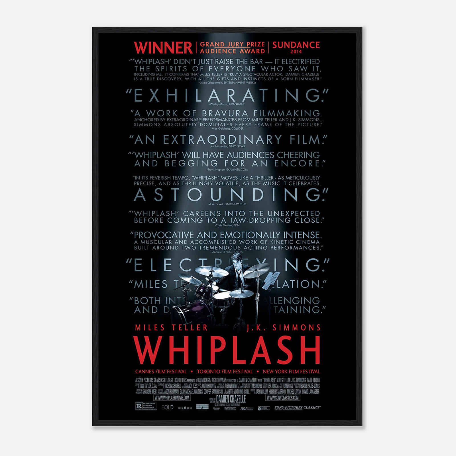 Whiplash (2014 film) visual data 5