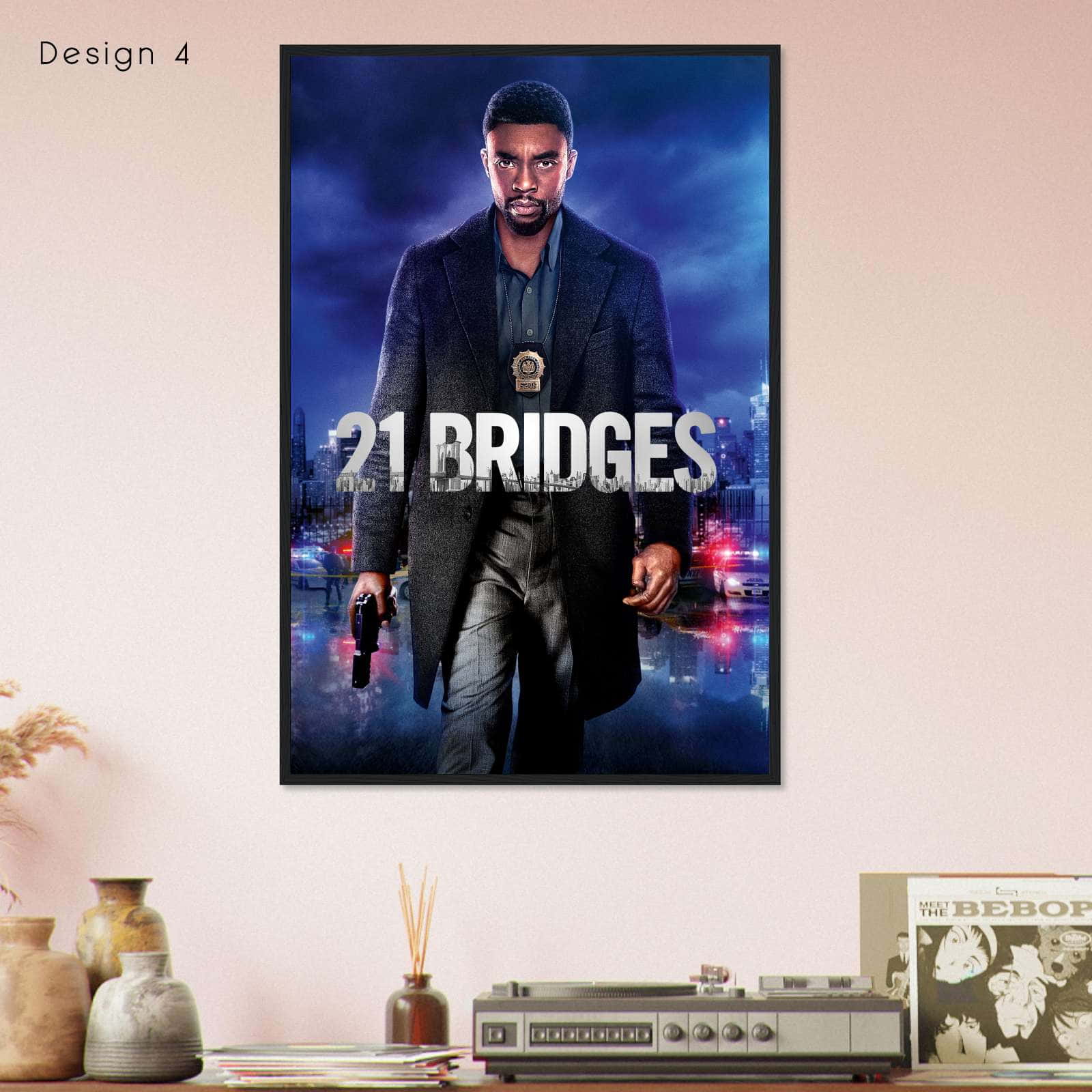 21 Bridges (2019) Movie Poster Print - Citiesbox