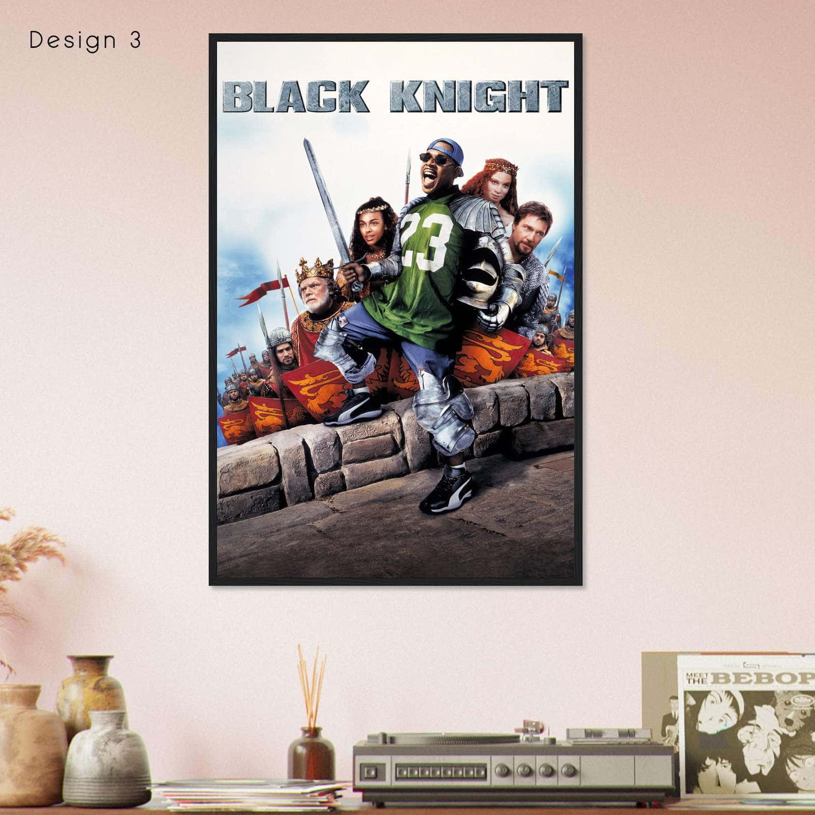 Black Knight 2001 Movie Poster Print Citiesbox Black Knight 2001 Movie Poster Print Citiesbox