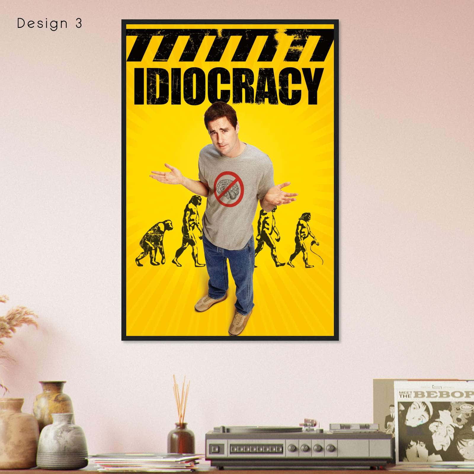 Idiocracy 2006 Movie Poster Print Citiesbox idiocracy-2006-movie-poster-print-citiesbox
